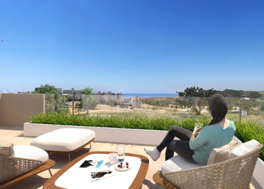 Nieuwbouw woningen - 3. Halfvrijstaand huis - Benidorm - Costa Blanca Noord