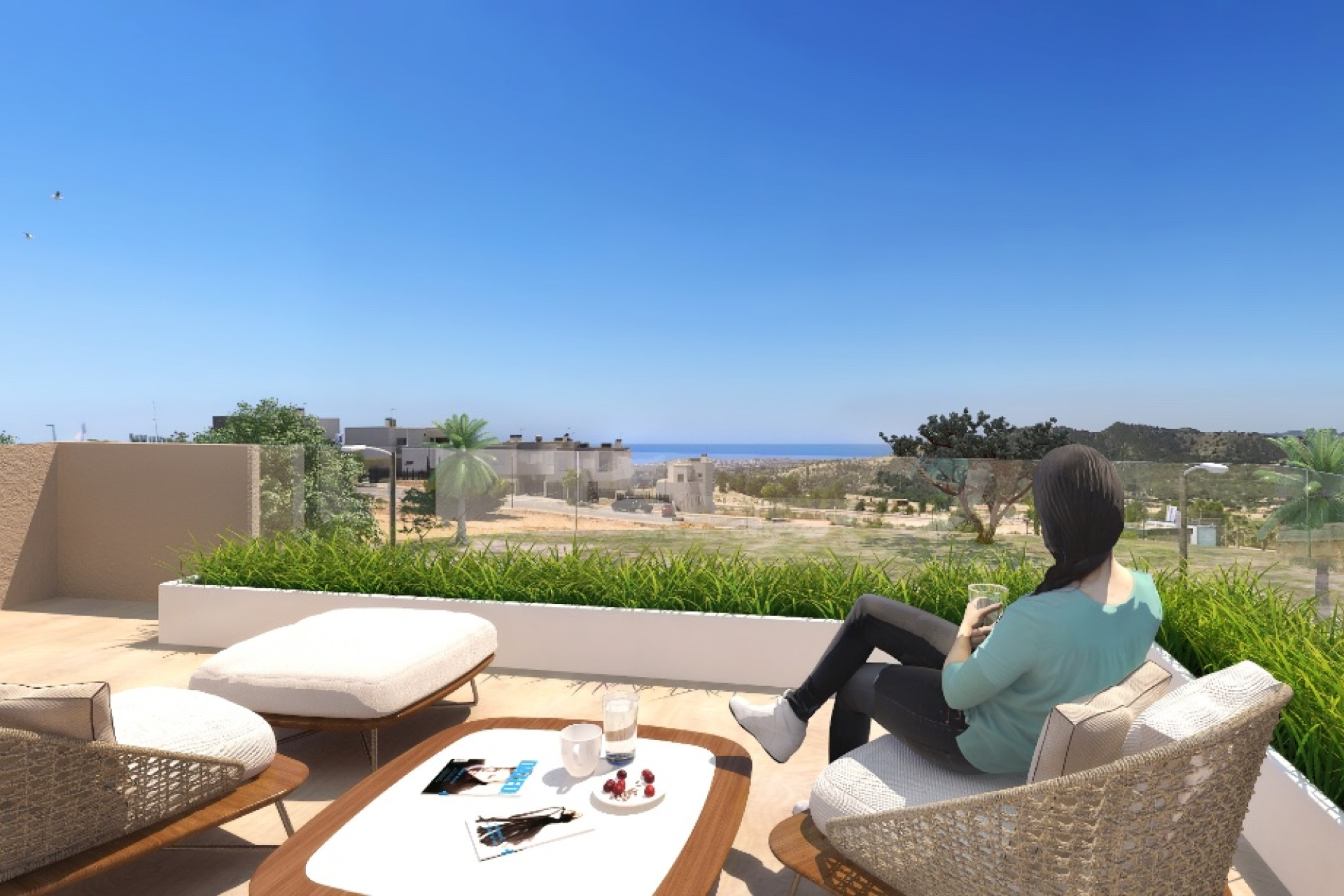 Nieuwbouw woningen - 3. Halfvrijstaand huis - Benidorm - Costa Blanca Noord