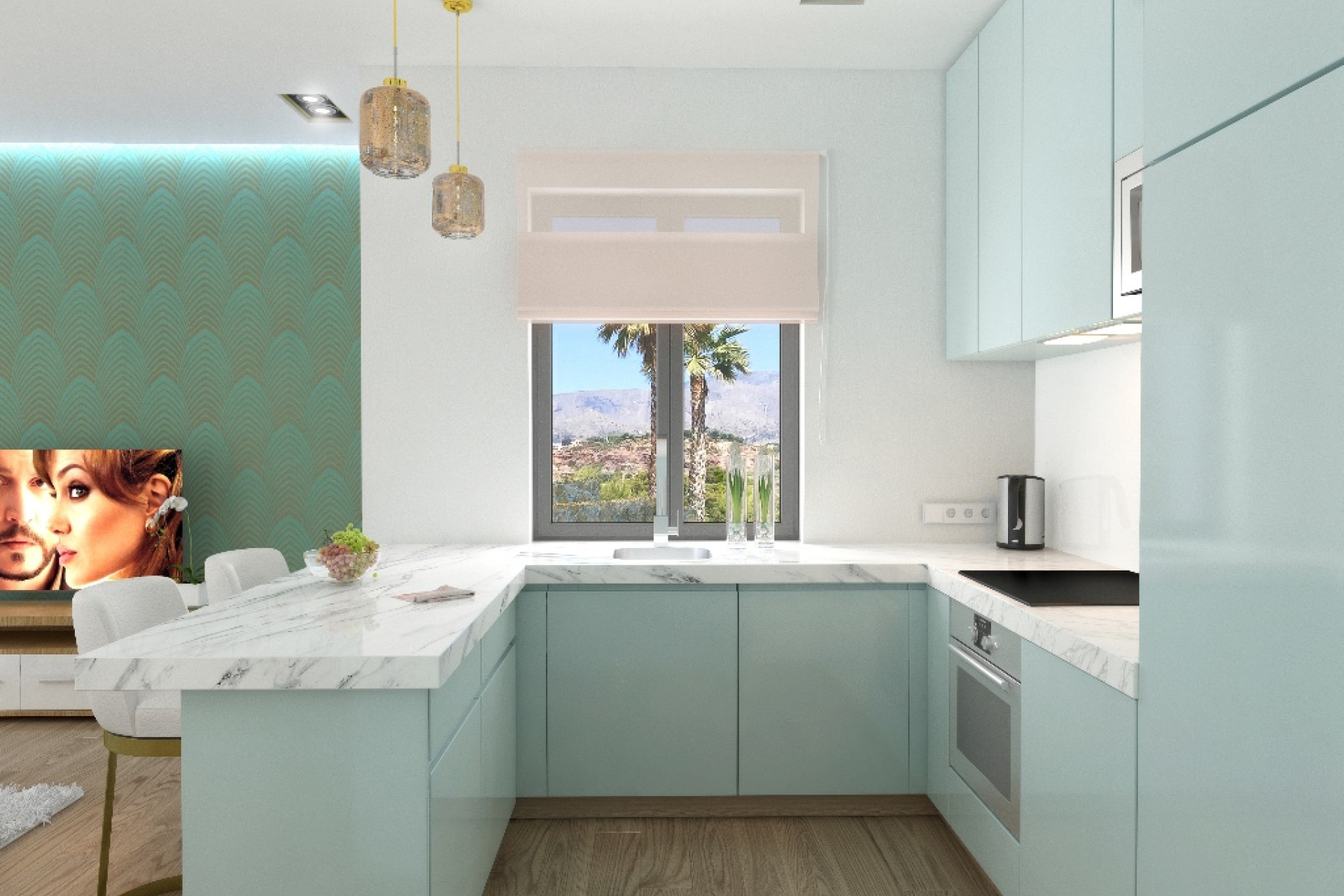 Nieuwbouw woningen - 3. Halfvrijstaand huis - Benidorm - Costa Blanca Noord