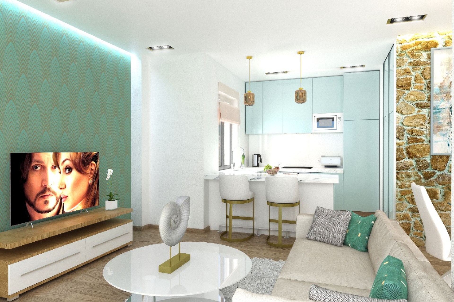 Nieuwbouw woningen - 3. Halfvrijstaand huis - Benidorm - Costa Blanca Noord