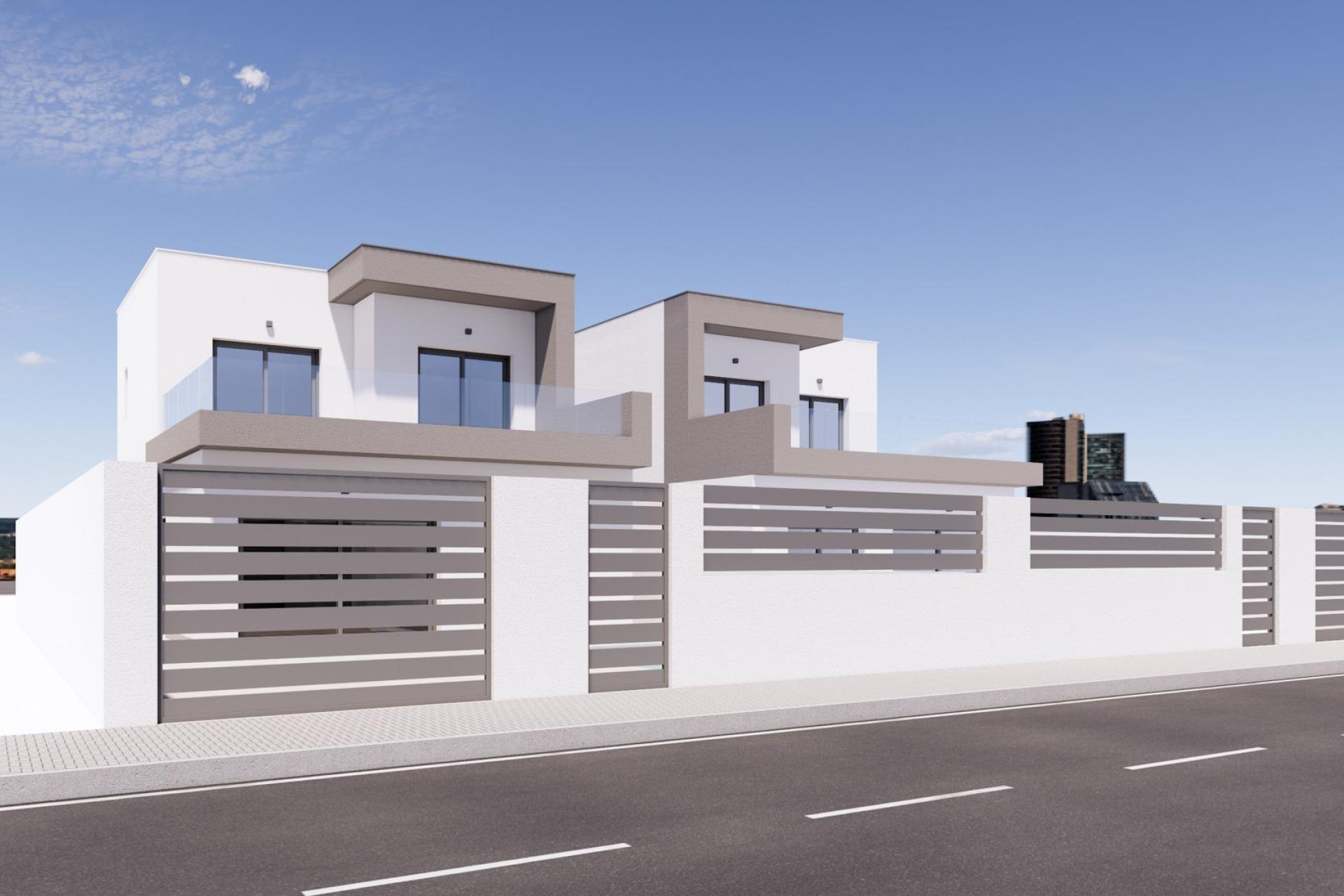 Nieuwbouw woningen - 3. Halfvrijstaand huis - Benijofar - Costa Blanca Zuid