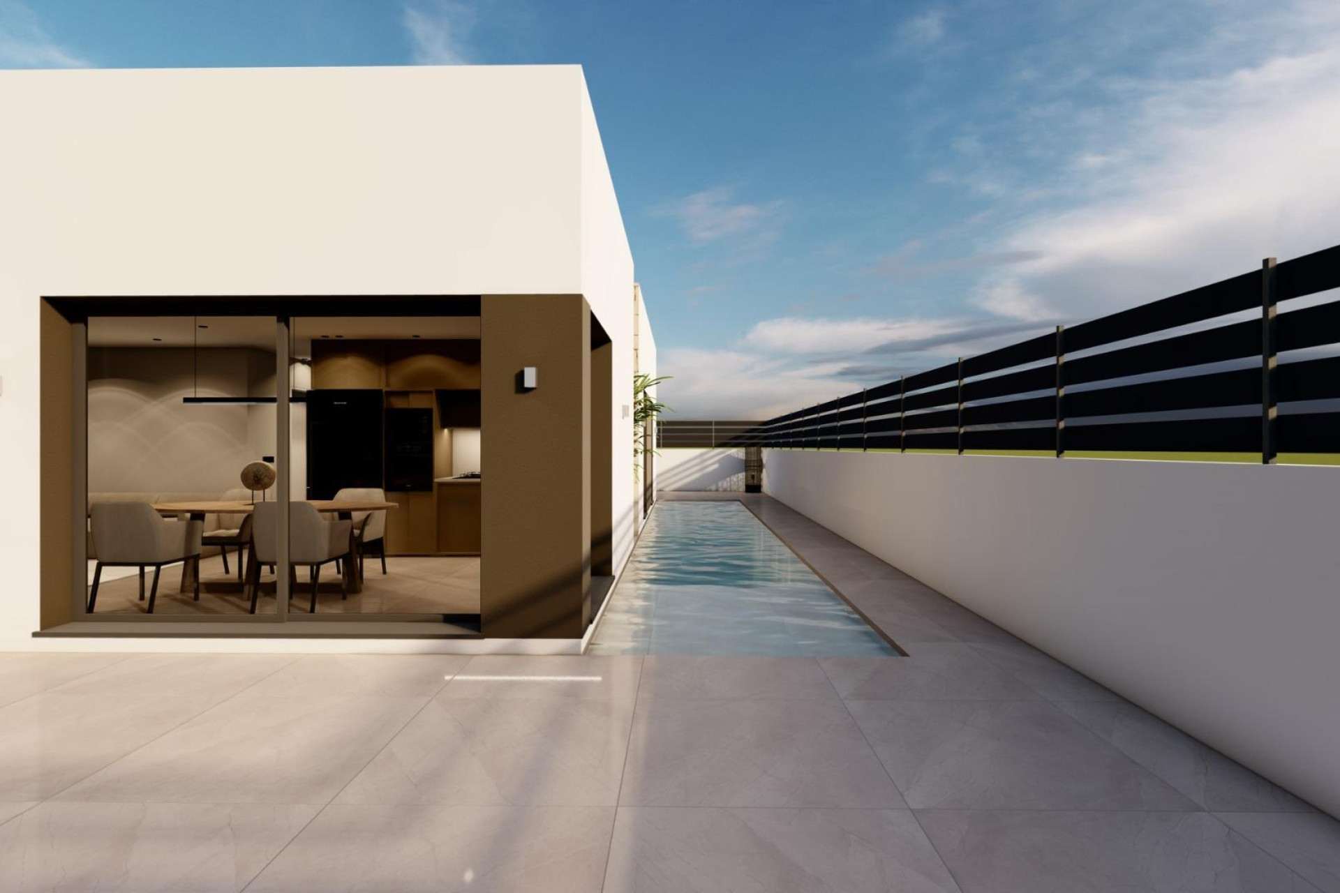 Nieuwbouw woningen - 3. Halfvrijstaand huis - Benijofar - Costa Blanca Zuid