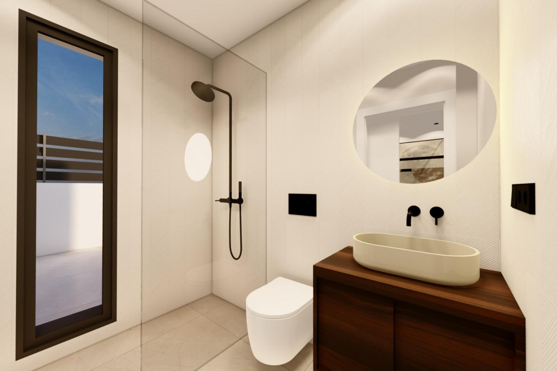 Nieuwbouw woningen - 3. Halfvrijstaand huis - Benijofar - Costa Blanca Zuid