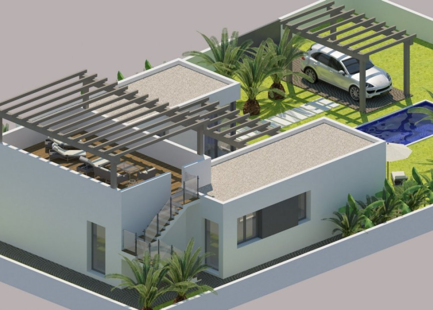 Nieuwbouw woningen - 3. Halfvrijstaand huis - Benijofar - Costa Blanca Zuid
