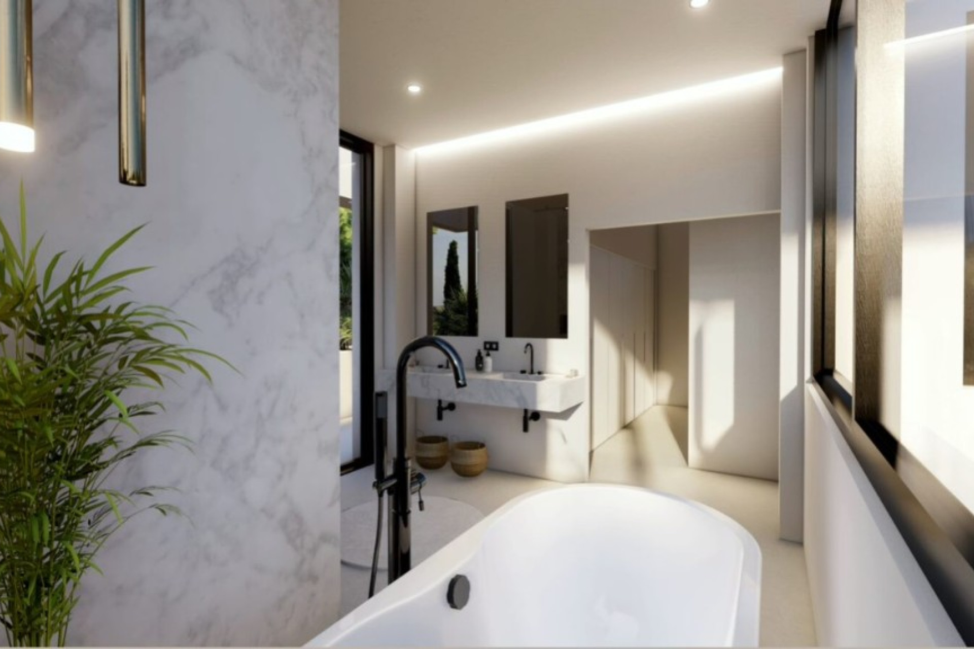 Nieuwbouw woningen - 3. Halfvrijstaand huis - Benissa - Costa Blanca Noord