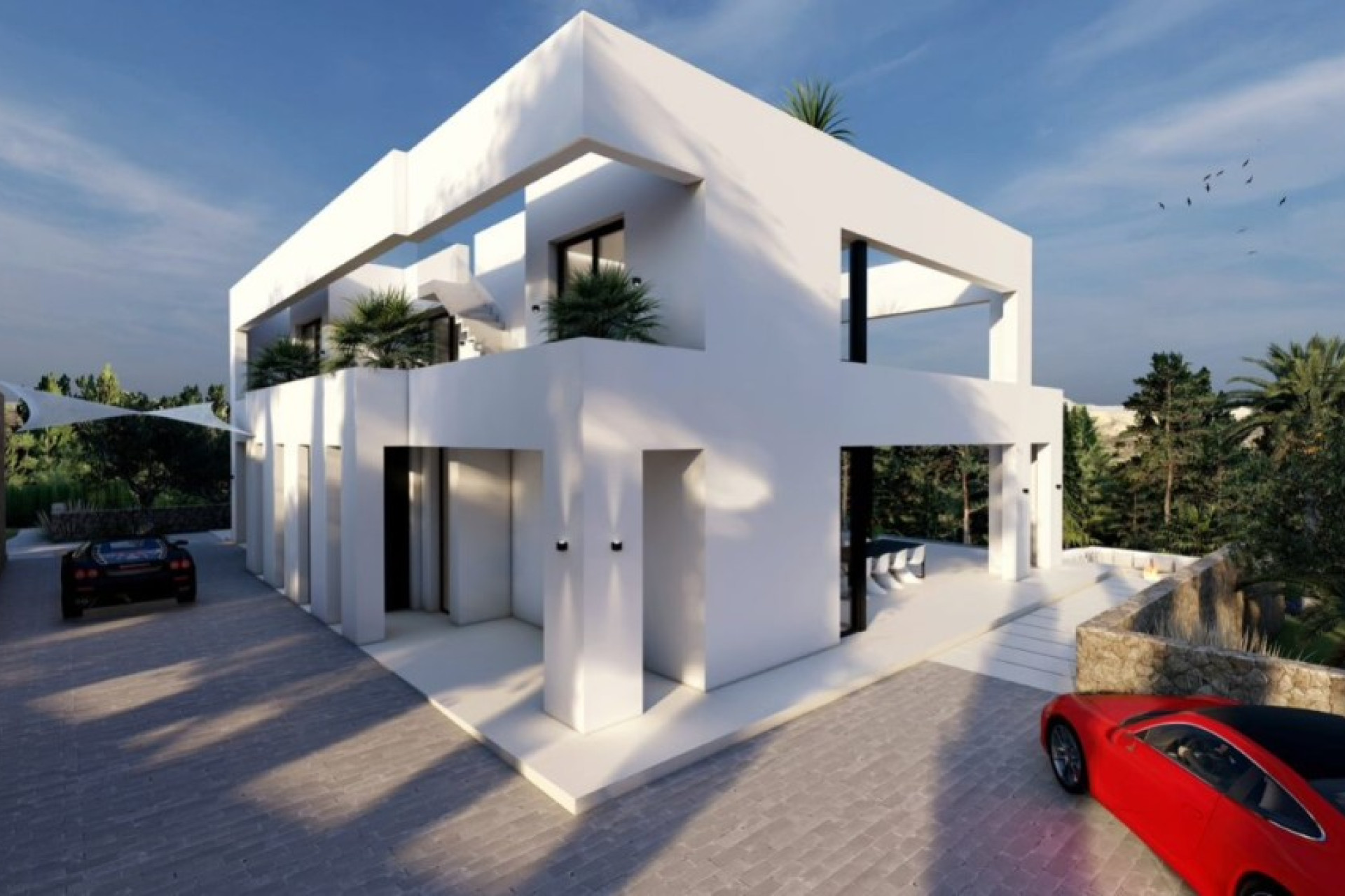 Nieuwbouw woningen - 3. Halfvrijstaand huis - Benissa - Costa Blanca Noord