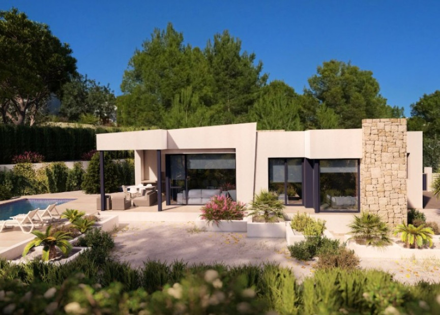 Nieuwbouw woningen - 3. Halfvrijstaand huis - Benissa - Costa Blanca Noord