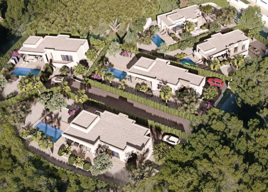 Nieuwbouw woningen - 3. Halfvrijstaand huis - Benissa - Costa Blanca Noord