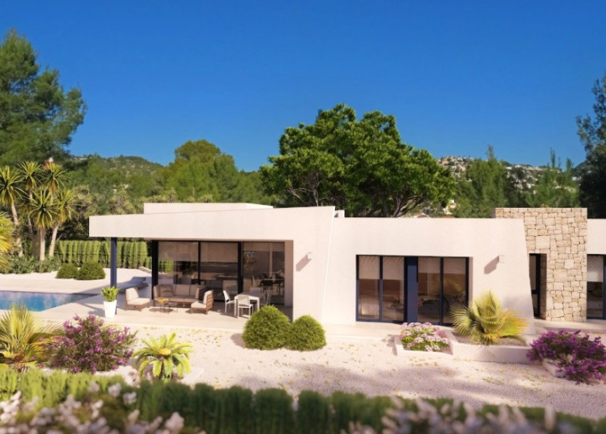 Nieuwbouw woningen - 3. Halfvrijstaand huis - Benissa - Costa Blanca Noord
