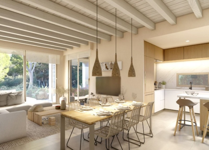 Nieuwbouw woningen - 3. Halfvrijstaand huis - Benissa - Costa Blanca Noord