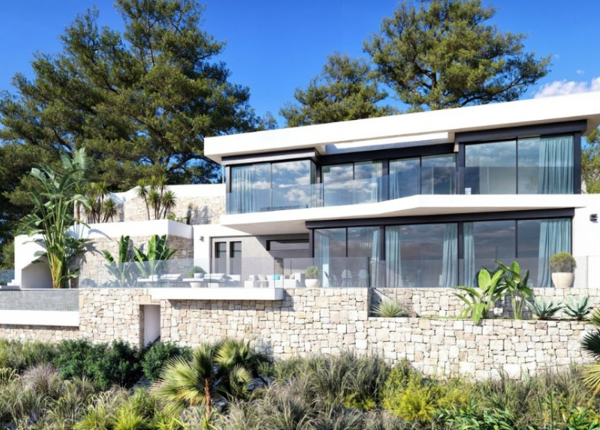 Nieuwbouw woningen - 3. Halfvrijstaand huis - Benissa - Costa Blanca Noord