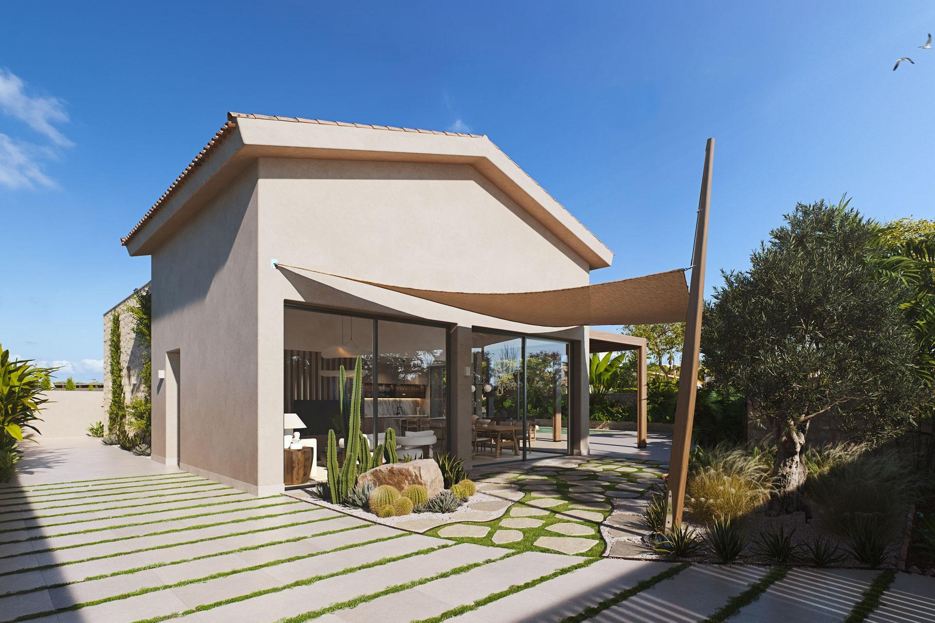 Nieuwbouw woningen - 3. Halfvrijstaand huis - Cabo de Palos - Costa Calida