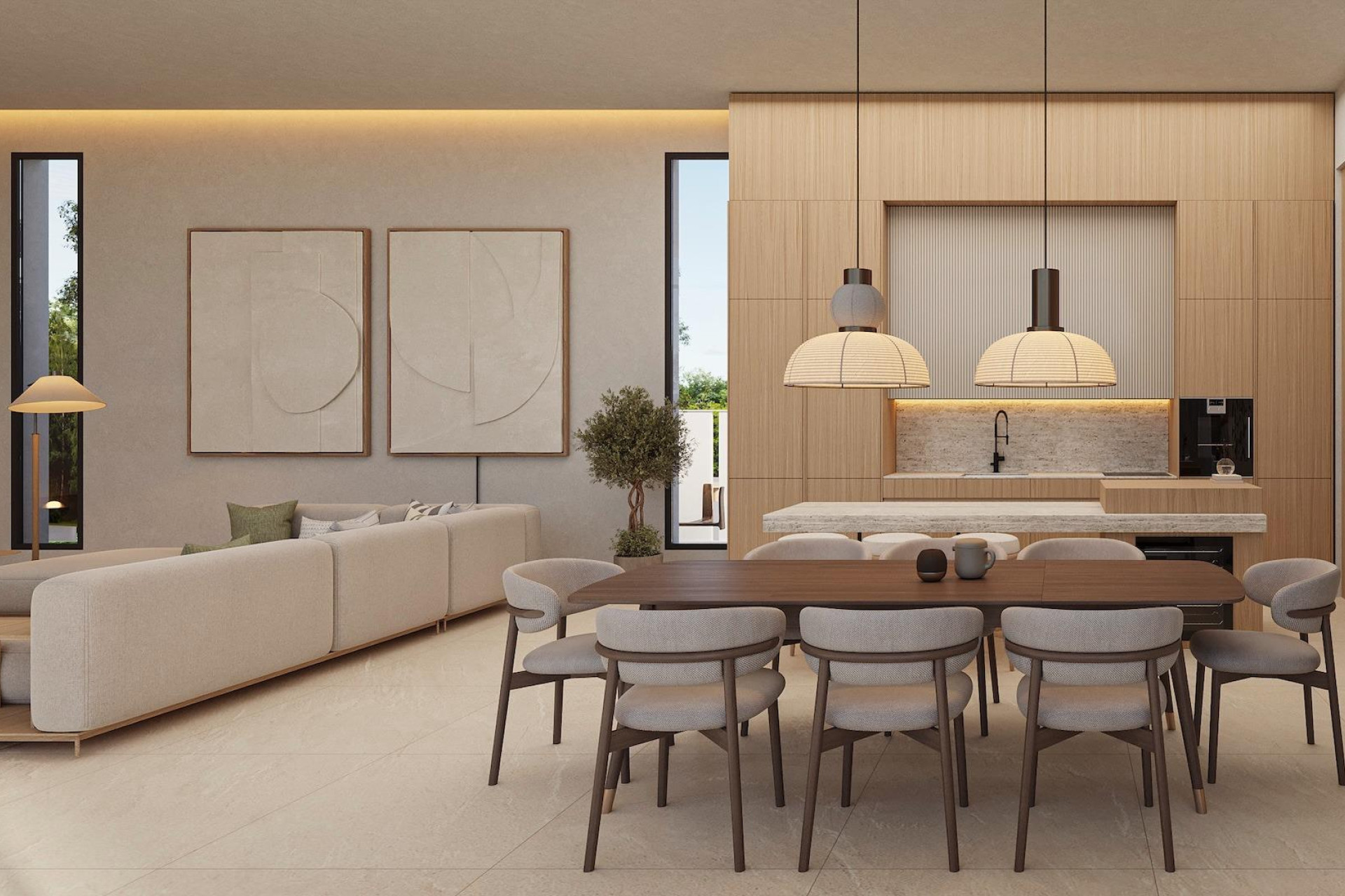 Nieuwbouw woningen - 3. Halfvrijstaand huis - Calpe - Costa Blanca Noord