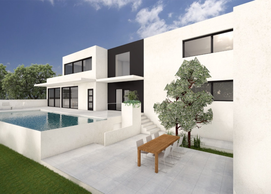 Nieuwbouw woningen - 3. Halfvrijstaand huis - Calpe - Costa Blanca Noord