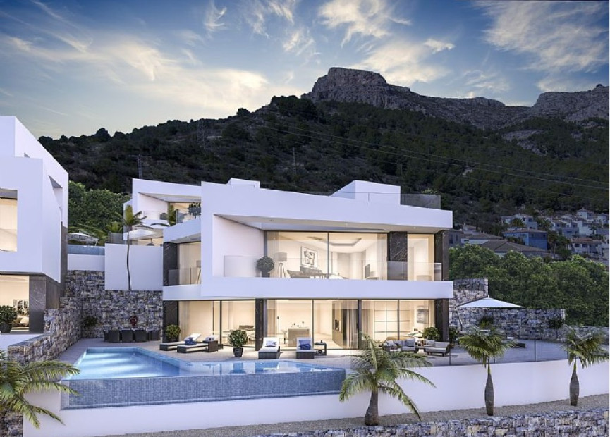 Nieuwbouw woningen - 3. Halfvrijstaand huis - Calpe - Costa Blanca Noord