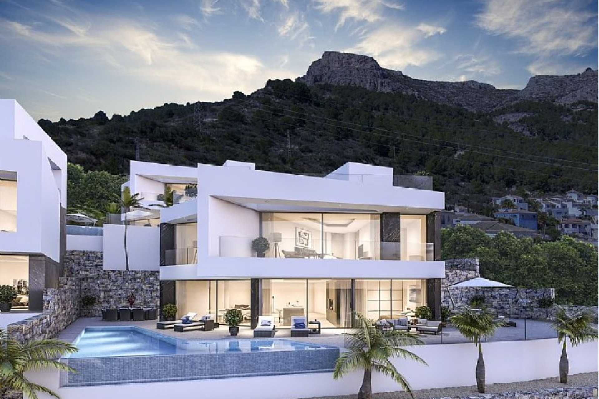 Nieuwbouw woningen - 3. Halfvrijstaand huis - Calpe - Costa Blanca Noord