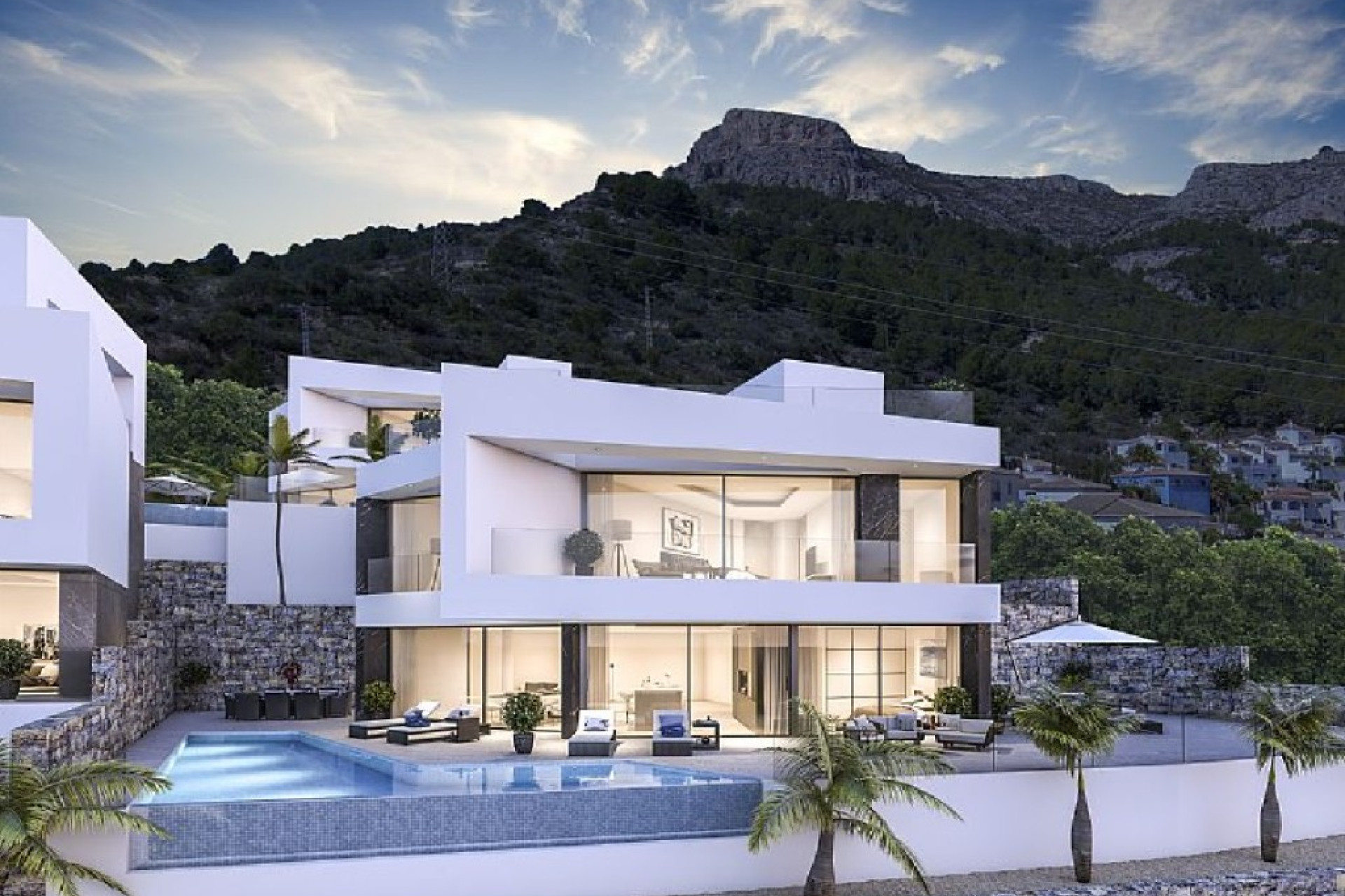 Nieuwbouw woningen - 3. Halfvrijstaand huis - Calpe - Costa Blanca Noord