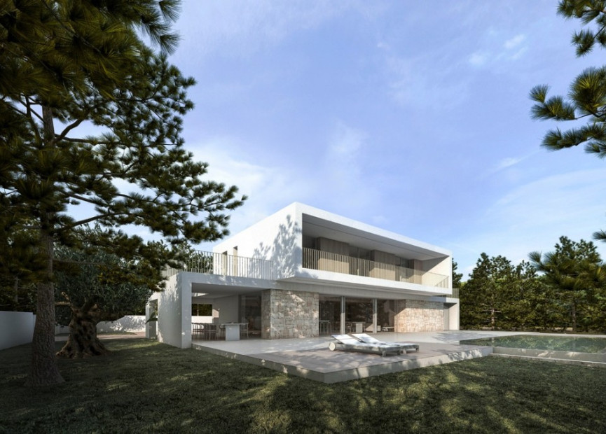 Nieuwbouw woningen - 3. Halfvrijstaand huis - Calpe - Costa Blanca Noord