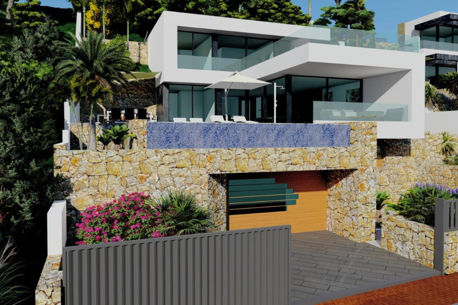 Nieuwbouw woningen - 3. Halfvrijstaand huis - Calpe - Costa Blanca Noord