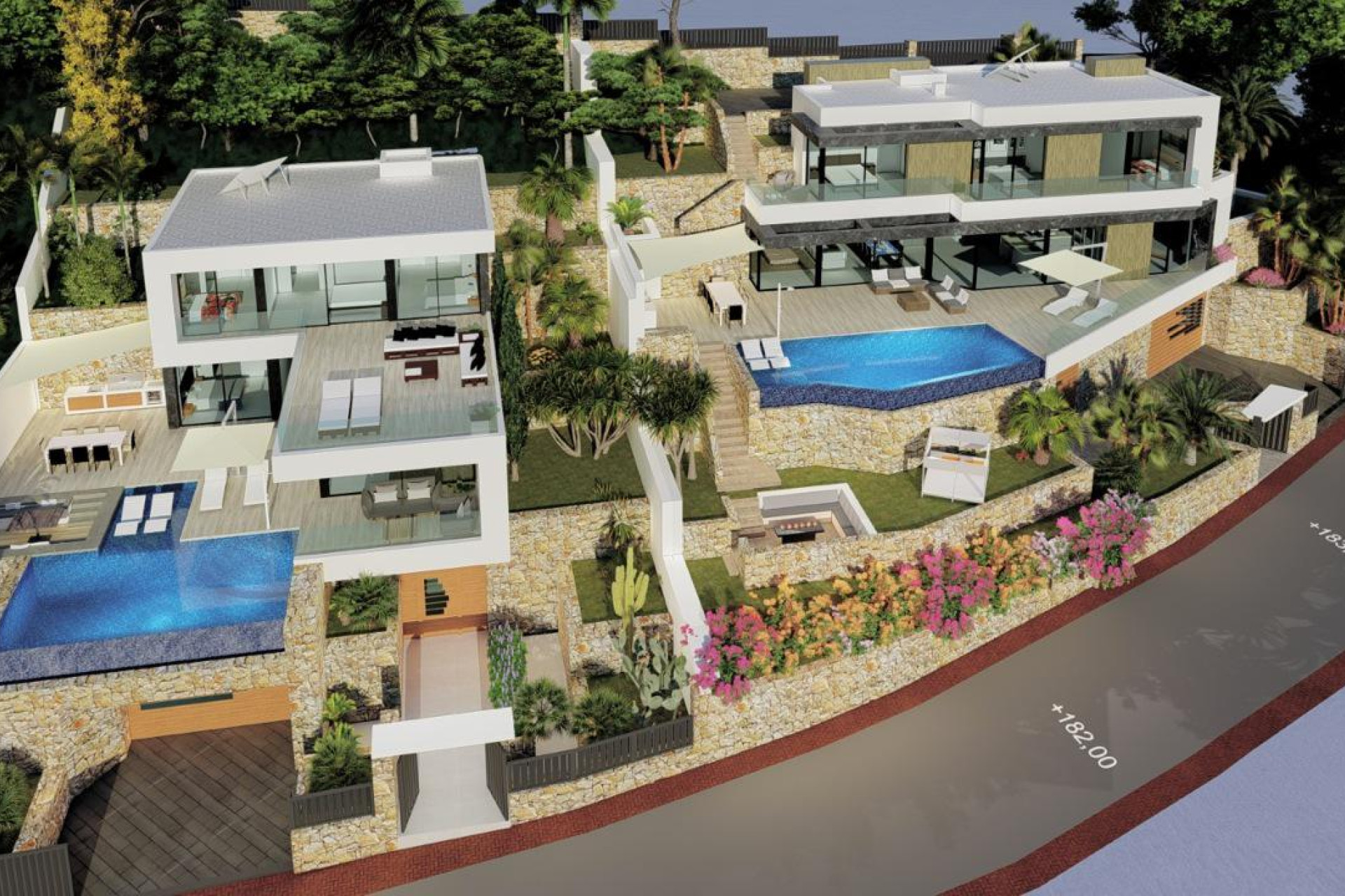 Nieuwbouw woningen - 3. Halfvrijstaand huis - Calpe - Costa Blanca Noord