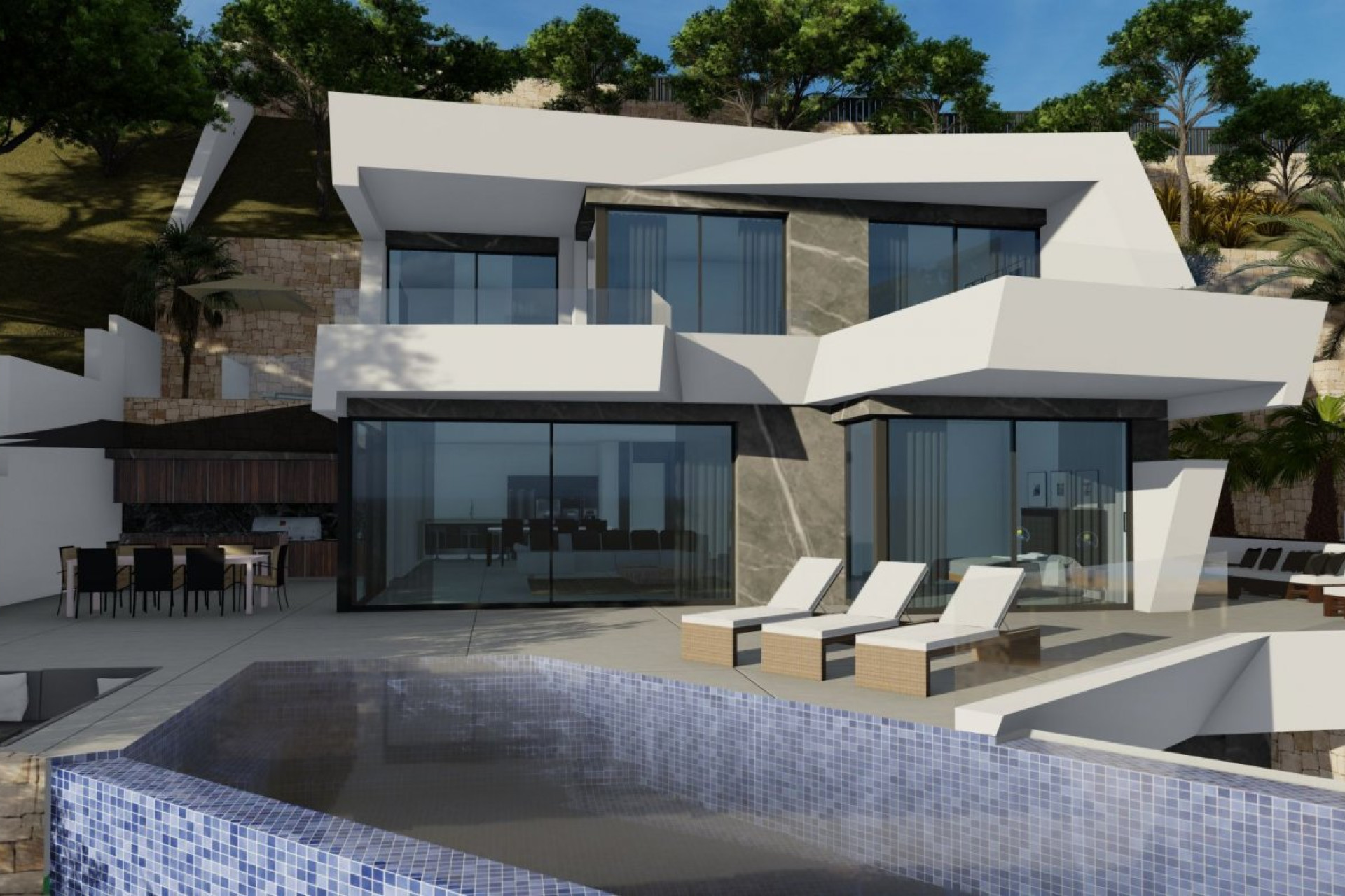 Nieuwbouw woningen - 3. Halfvrijstaand huis - Calpe - Costa Blanca Noord