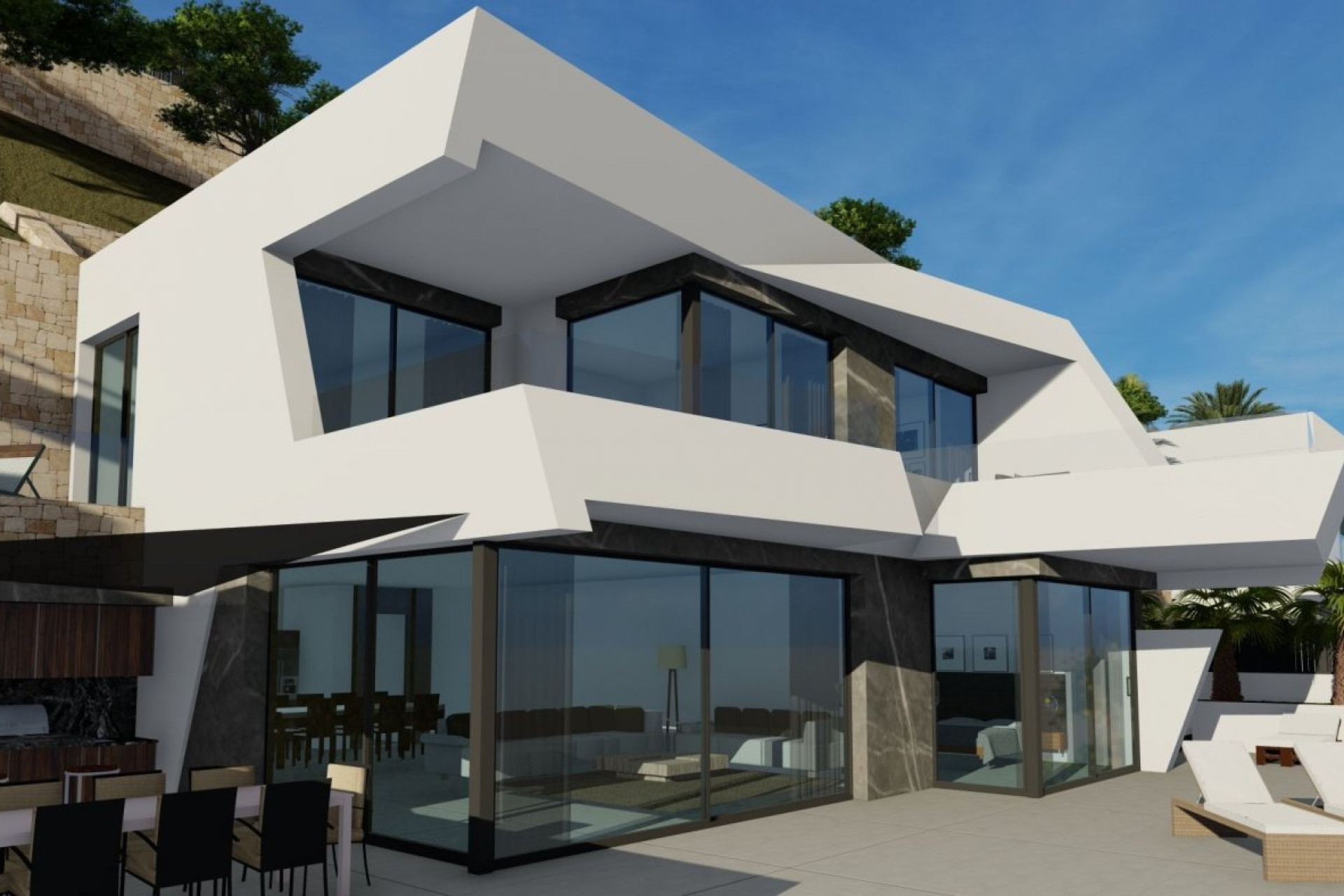Nieuwbouw woningen - 3. Halfvrijstaand huis - Calpe - Costa Blanca Noord