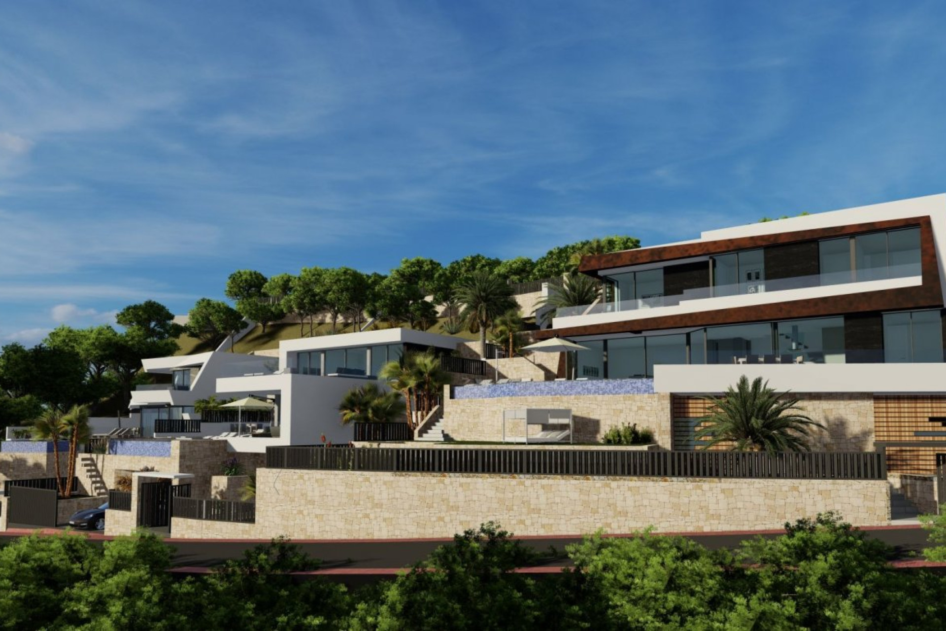 Nieuwbouw woningen - 3. Halfvrijstaand huis - Calpe - Costa Blanca Noord