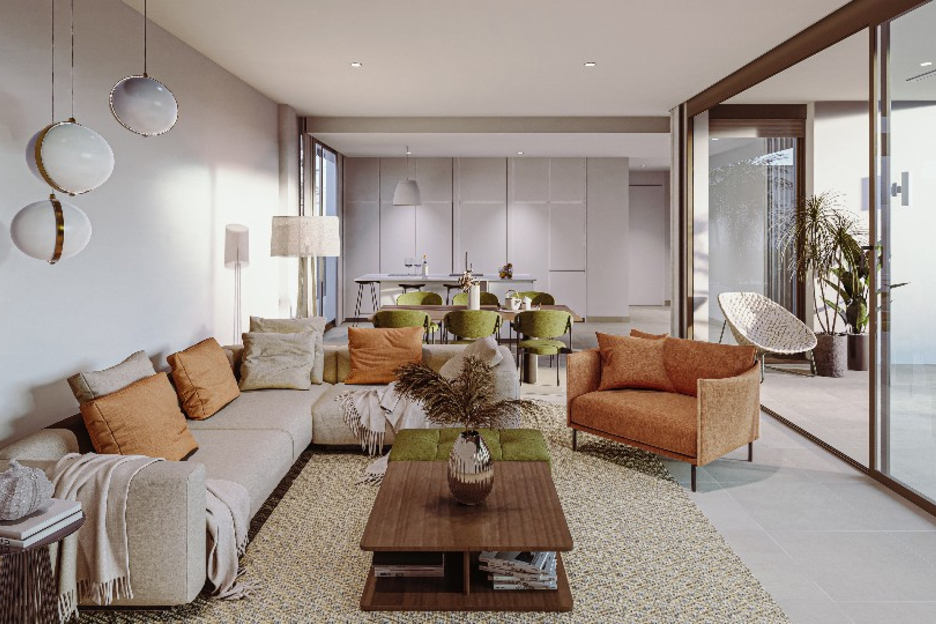 Nieuwbouw woningen - 3. Halfvrijstaand huis - Cartagena - Costa Calida