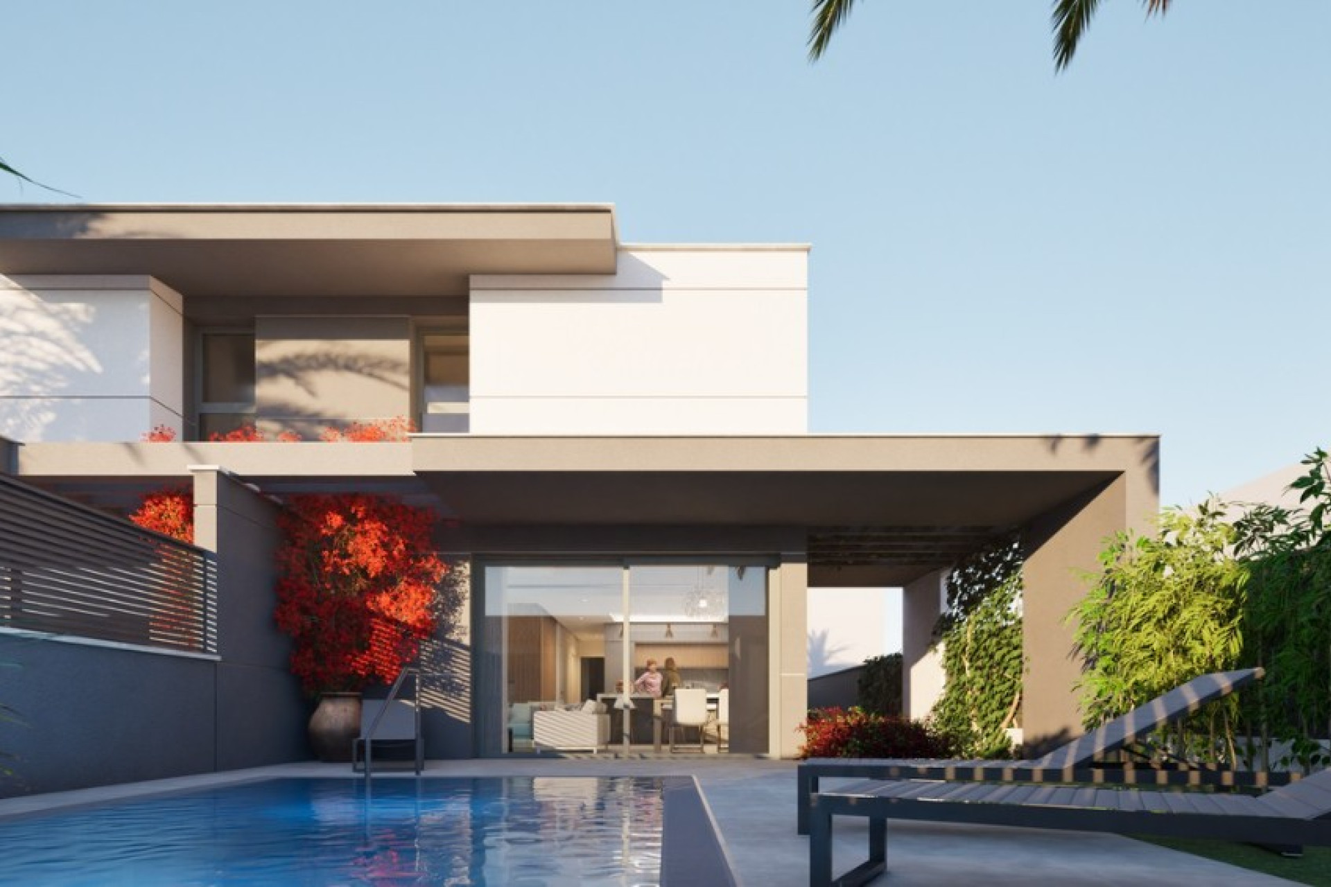 Nieuwbouw woningen - 3. Halfvrijstaand huis - Cartagena - Costa Calida