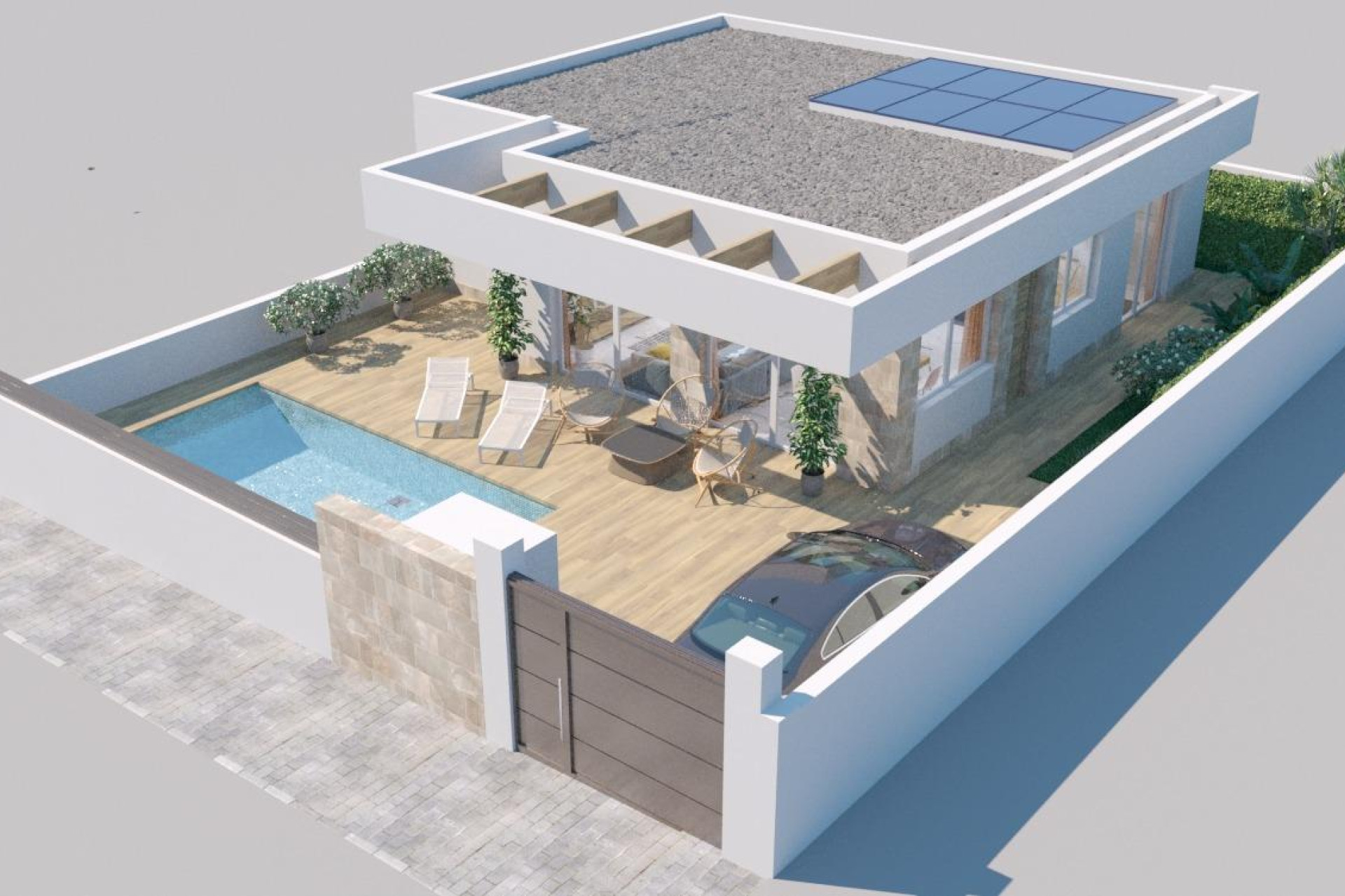 Nieuwbouw woningen - 3. Halfvrijstaand huis - Ciudad Quesada - Costa Blanca Zuid