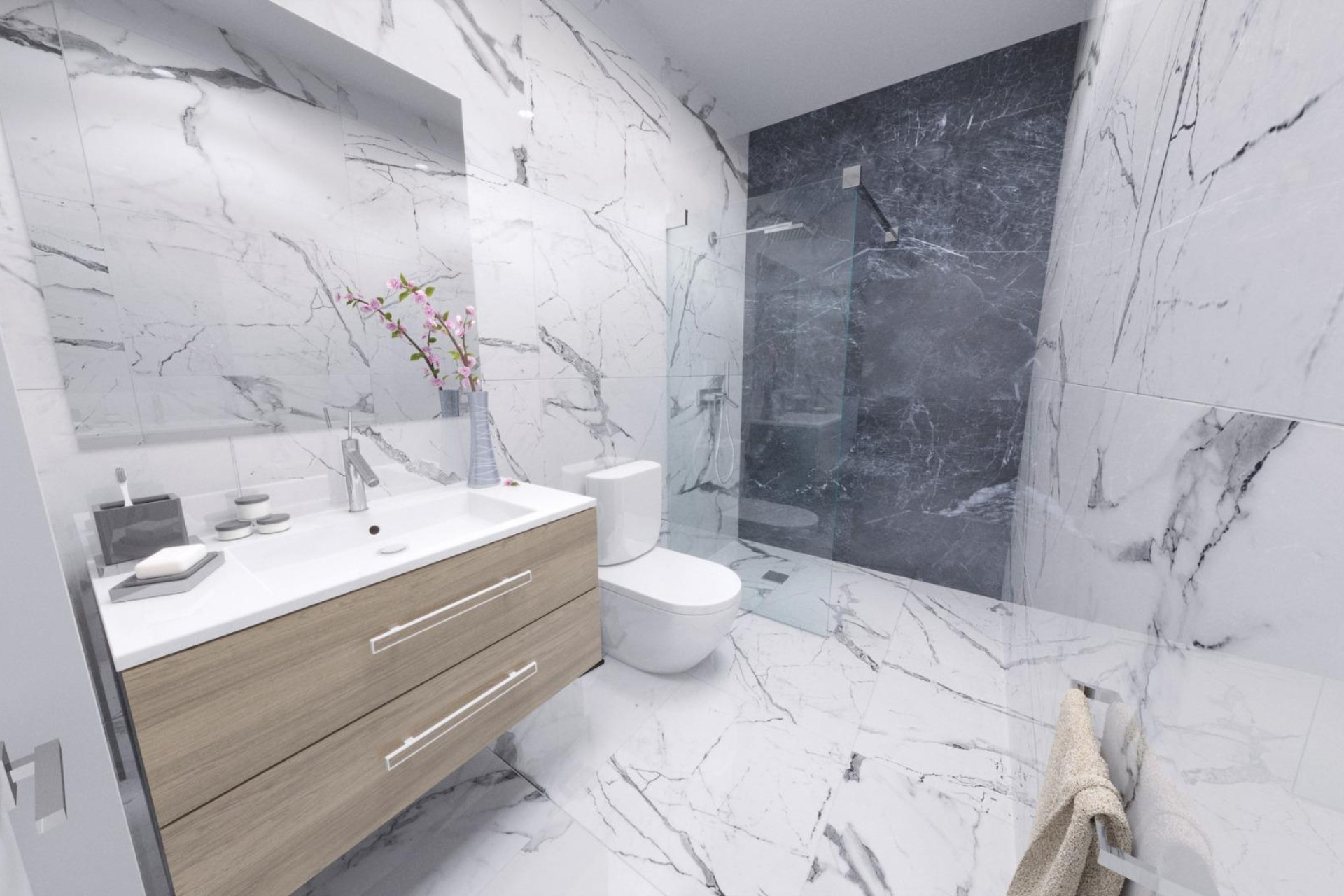 Nieuwbouw woningen - 3. Halfvrijstaand huis - Ciudad Quesada - Costa Blanca Zuid