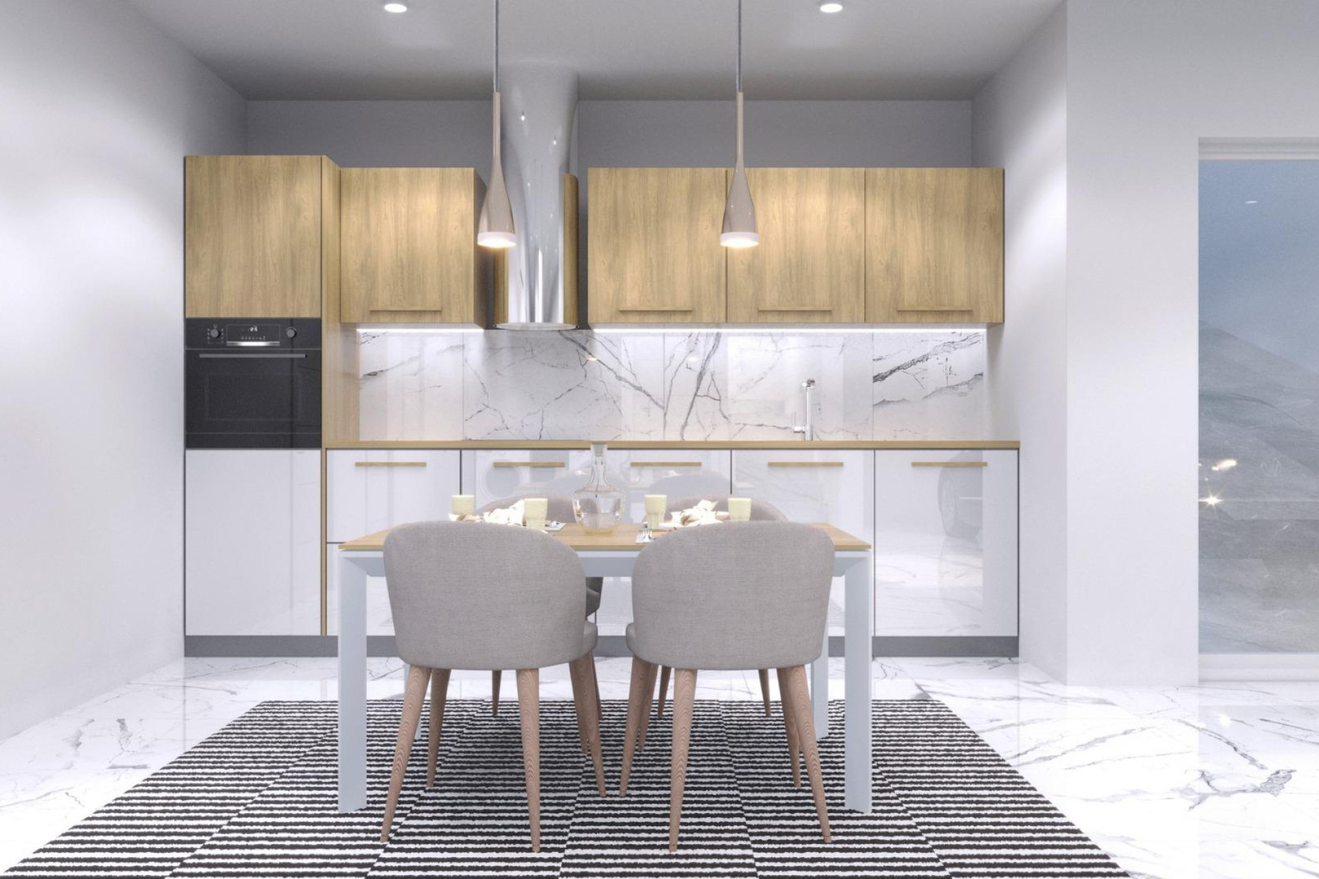 Nieuwbouw woningen - 3. Halfvrijstaand huis - Ciudad Quesada - Costa Blanca Zuid