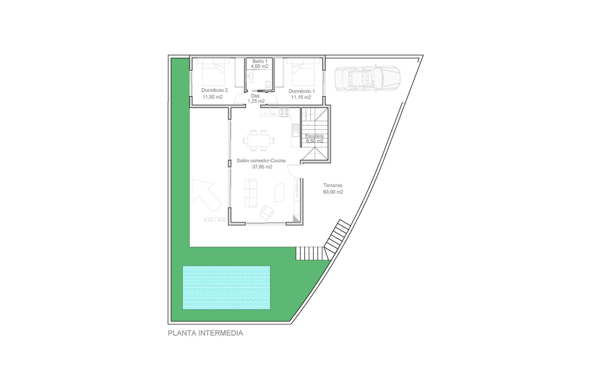 Nieuwbouw woningen - 3. Halfvrijstaand huis - Ciudad Quesada - Costa Blanca Zuid