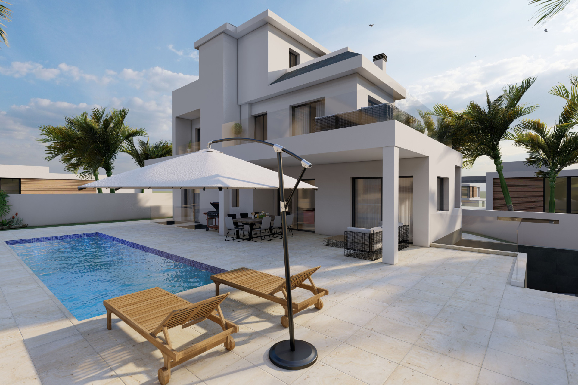 Nieuwbouw woningen - 3. Halfvrijstaand huis - Ciudad Quesada - Costa Blanca Zuid