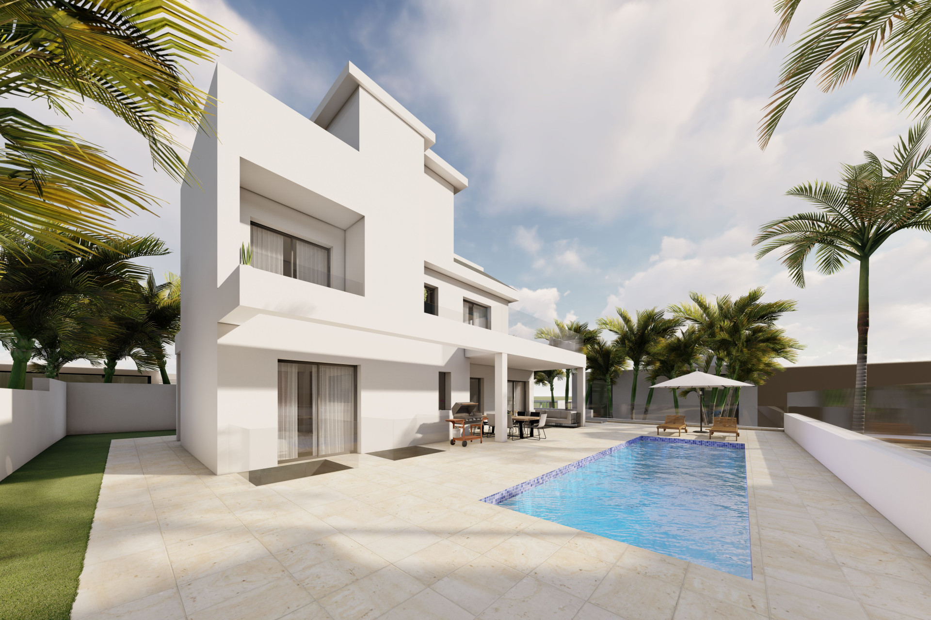 Nieuwbouw woningen - 3. Halfvrijstaand huis - Ciudad Quesada - Costa Blanca Zuid