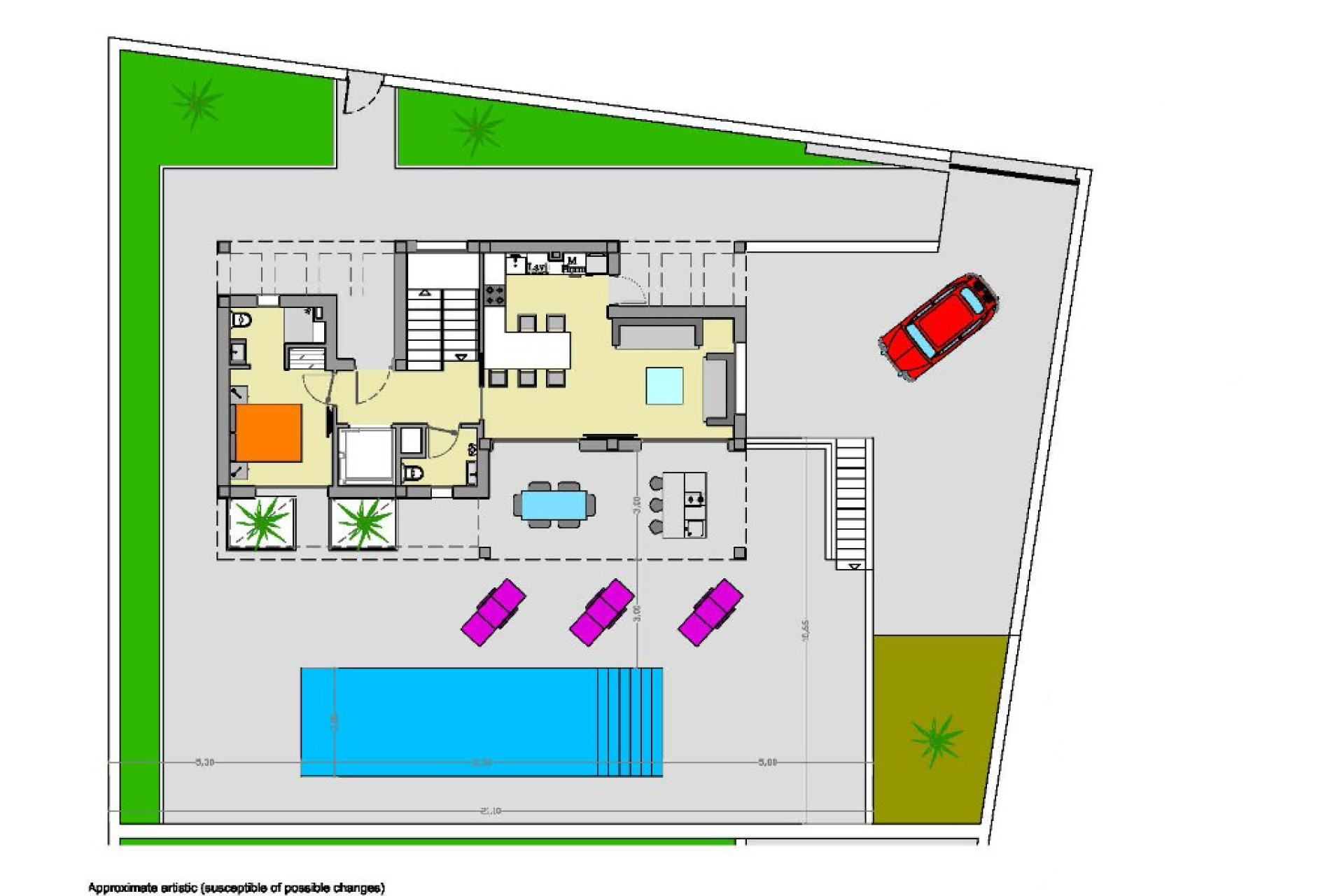 Nieuwbouw woningen - 3. Halfvrijstaand huis - Ciudad Quesada - Costa Blanca Zuid