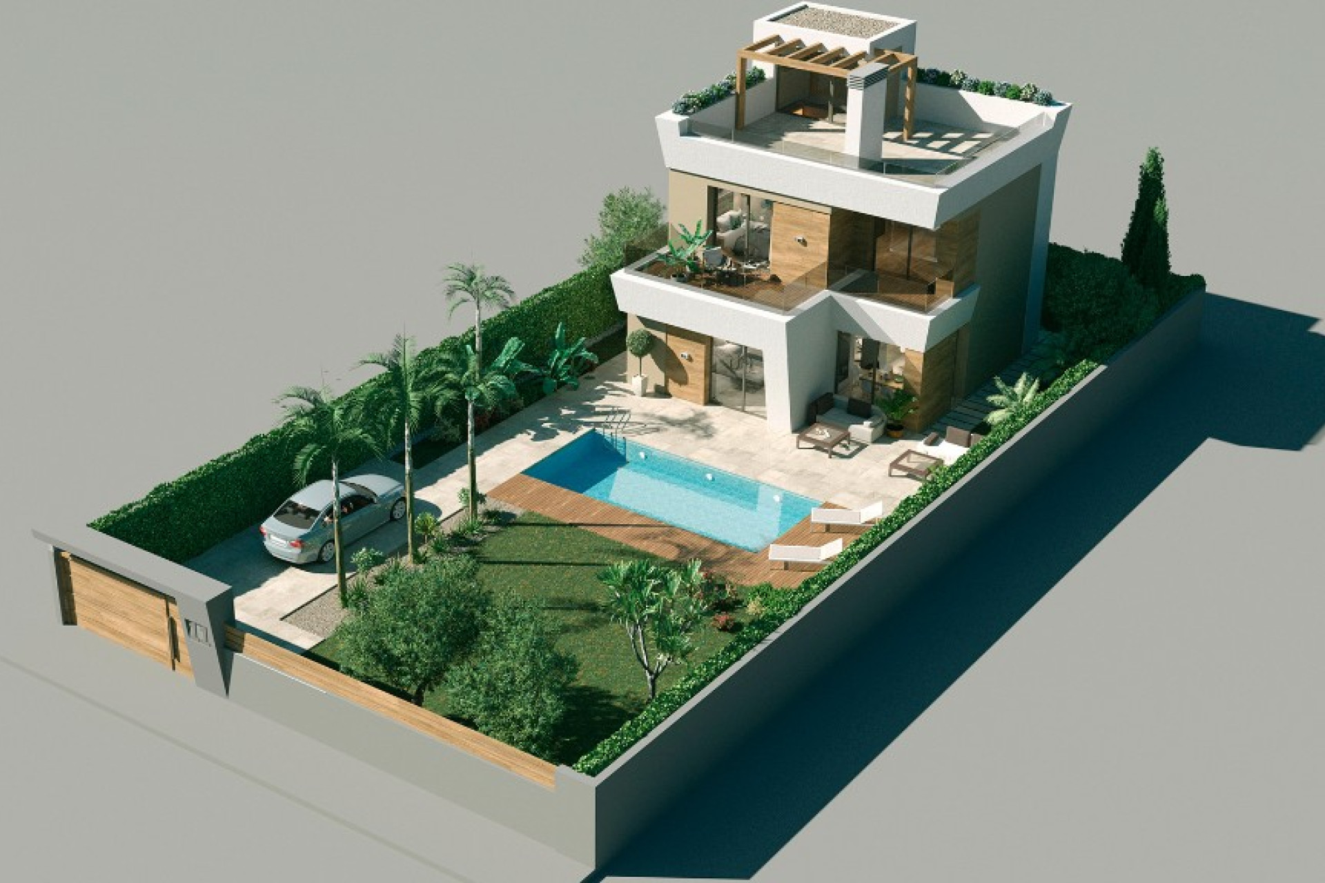Nieuwbouw woningen - 3. Halfvrijstaand huis - Ciudad Quesada - Costa Blanca Zuid