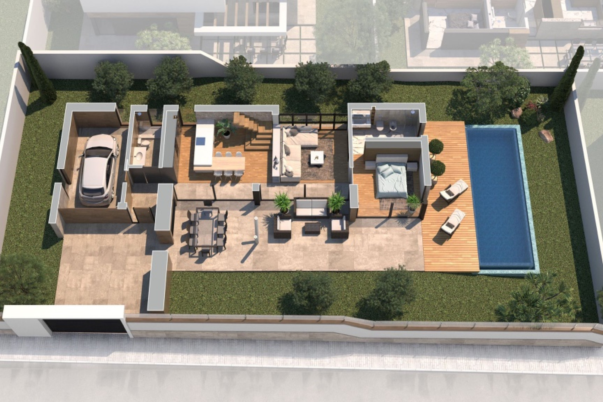 Nieuwbouw woningen - 3. Halfvrijstaand huis - Ciudad Quesada - Costa Blanca Zuid