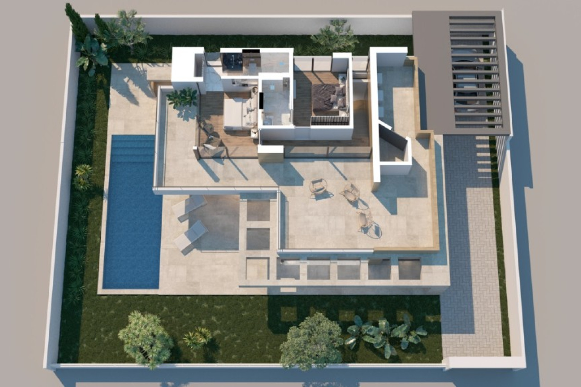 Nieuwbouw woningen - 3. Halfvrijstaand huis - Ciudad Quesada - Costa Blanca Zuid