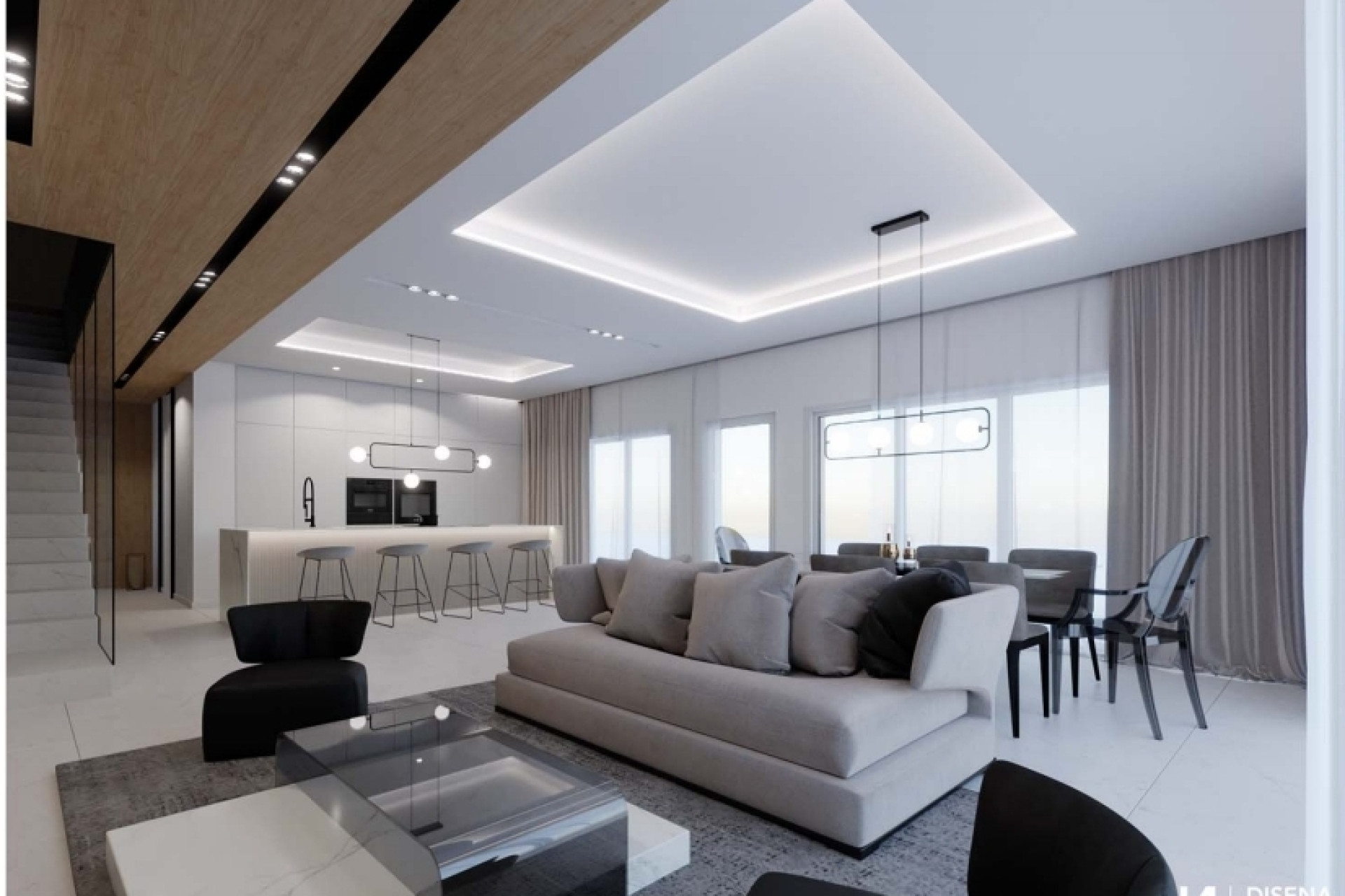 Nieuwbouw woningen - 3. Halfvrijstaand huis - Dehesa de Campoamor - Costa Blanca Zuid