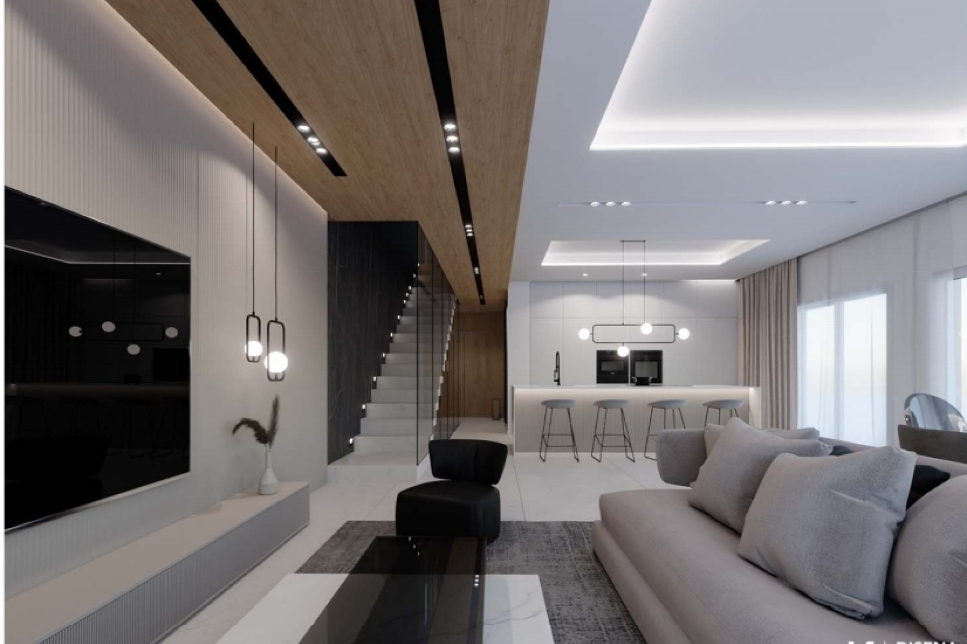 Nieuwbouw woningen - 3. Halfvrijstaand huis - Dehesa de Campoamor - Costa Blanca Zuid