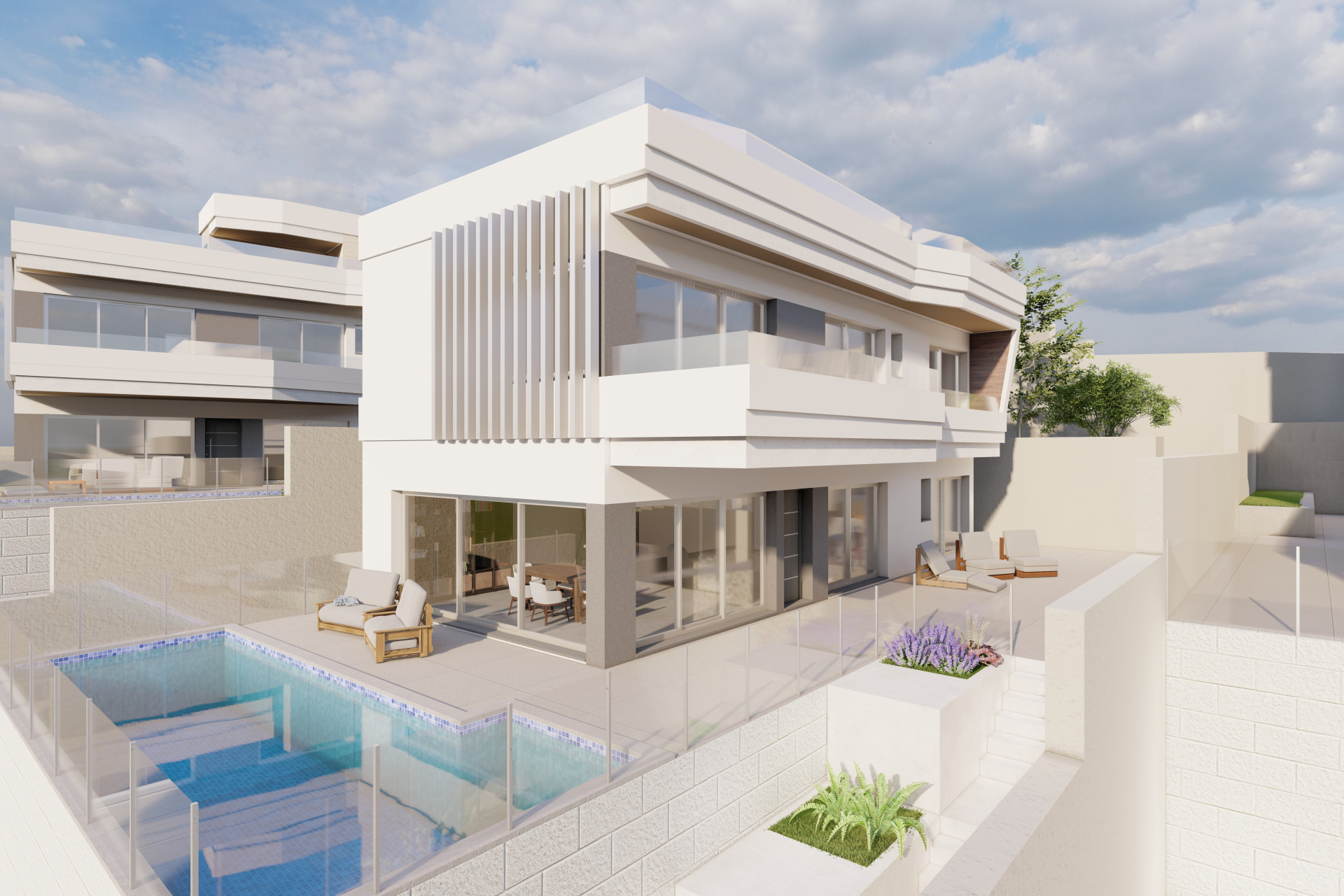 Nieuwbouw woningen - 3. Halfvrijstaand huis - Dehesa de Campoamor - Costa Blanca Zuid