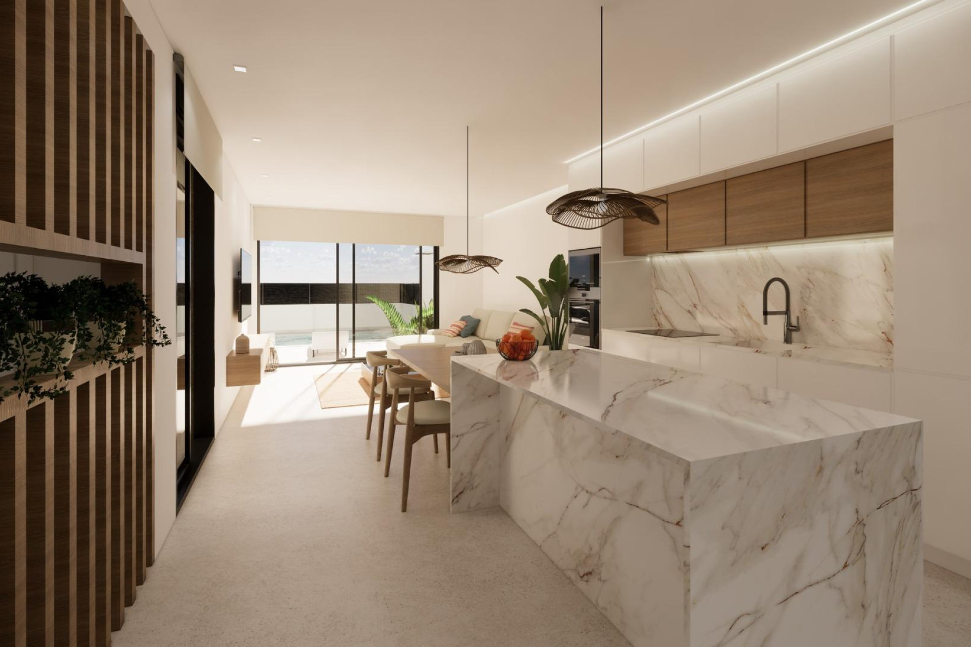 Nieuwbouw woningen - 3. Halfvrijstaand huis - Dolores - Costa Blanca Zuid