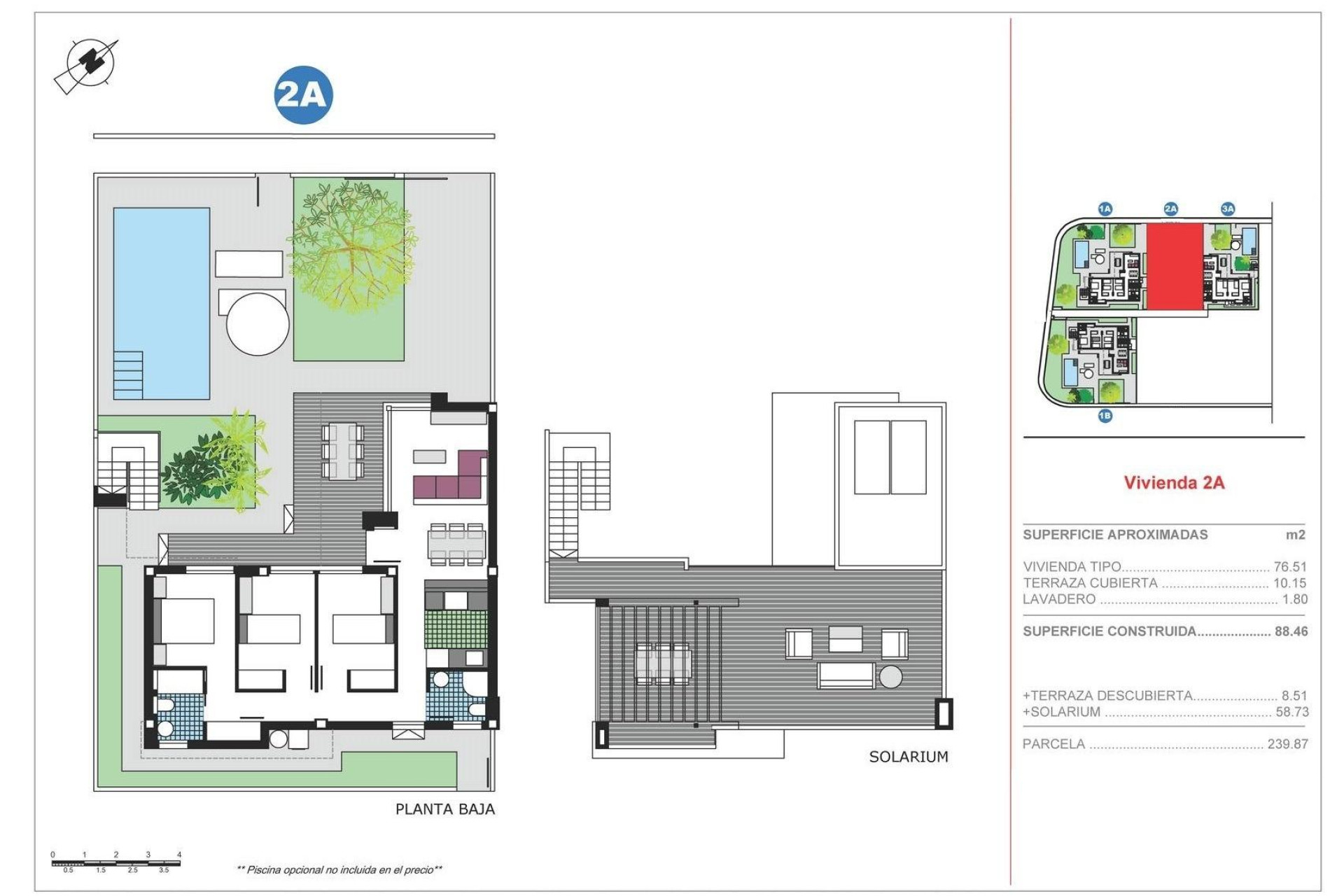 Nieuwbouw woningen - 3. Halfvrijstaand huis - Els Poblets - Costa Blanca Noord