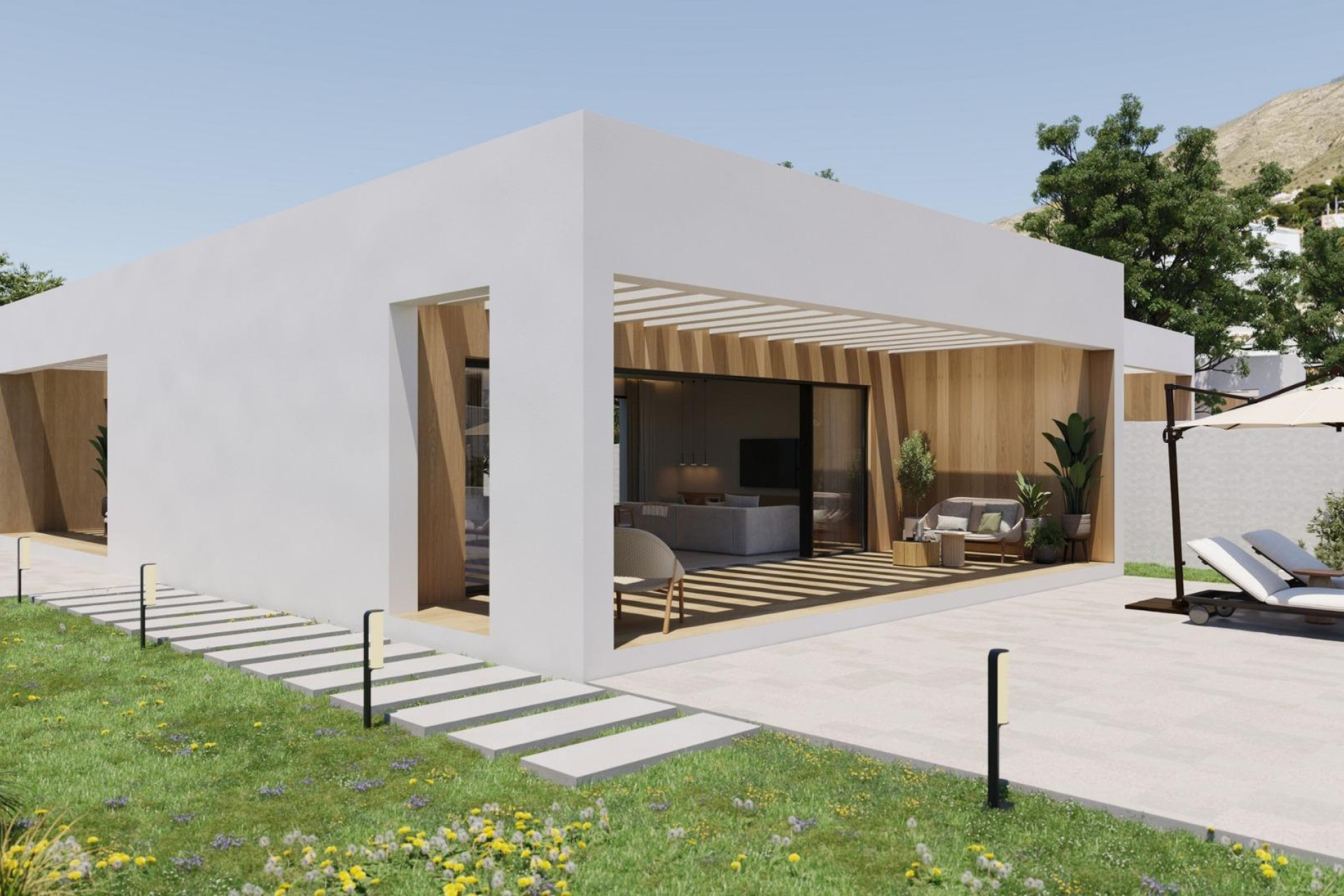 Nieuwbouw woningen - 3. Halfvrijstaand huis - Finestrat - Costa Blanca Noord