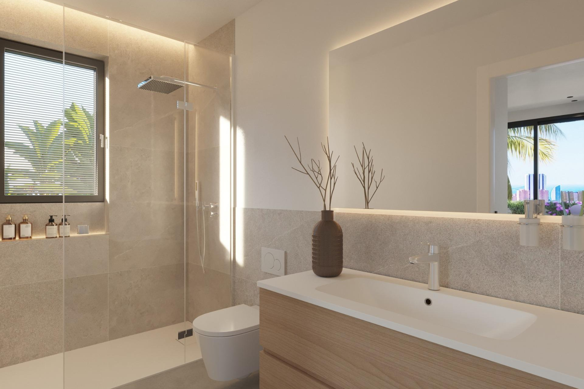 Nieuwbouw woningen - 3. Halfvrijstaand huis - Finestrat - Costa Blanca Noord