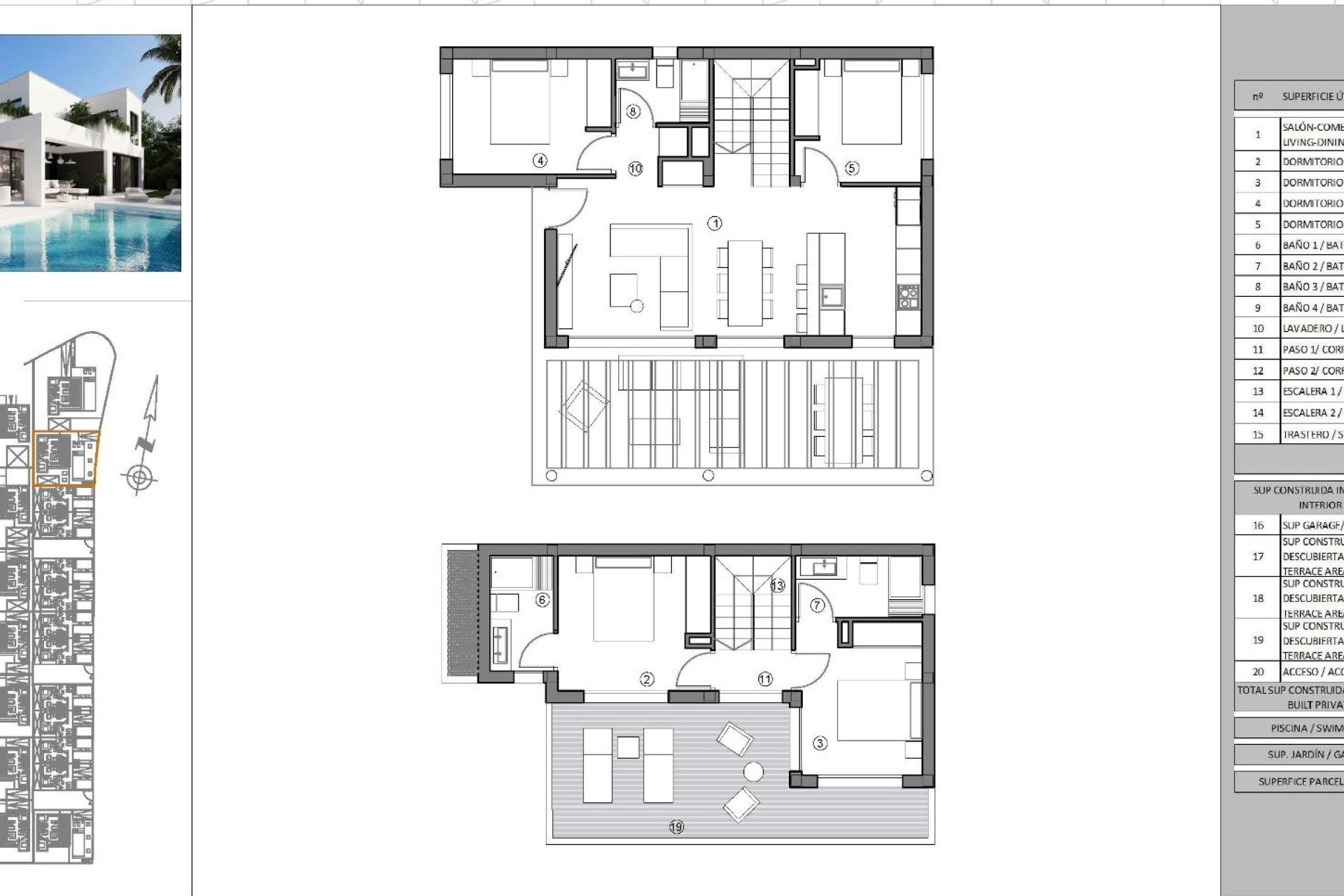 Nieuwbouw woningen - 3. Halfvrijstaand huis - Finestrat - Costa Blanca Noord