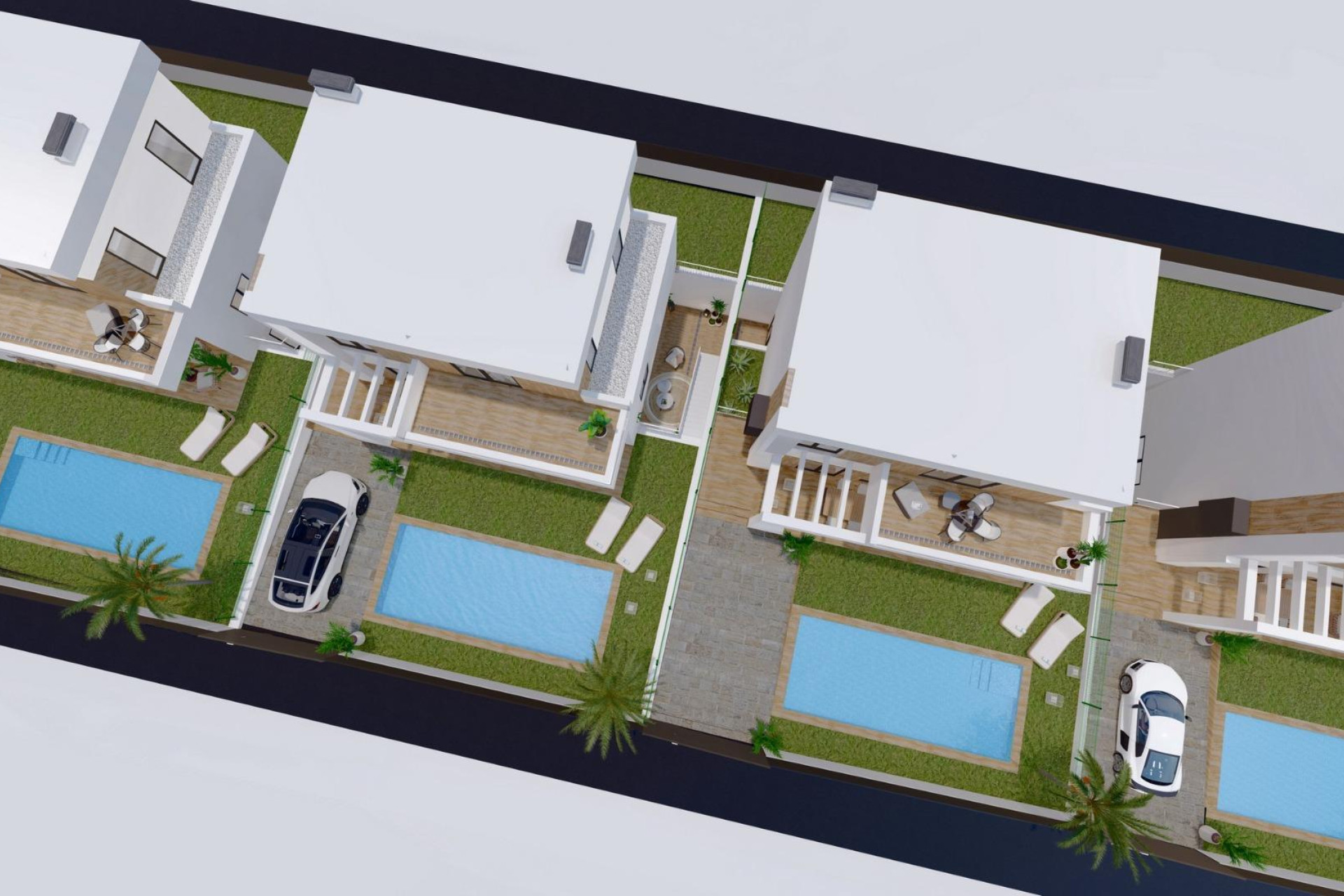 Nieuwbouw woningen - 3. Halfvrijstaand huis - Finestrat - Costa Blanca Noord