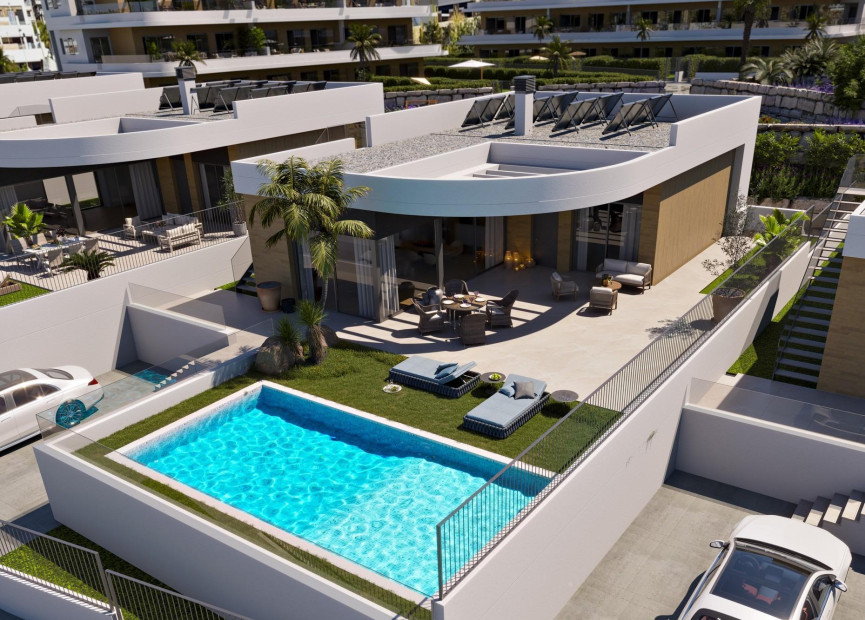 Nieuwbouw woningen - 3. Halfvrijstaand huis - Finestrat - Costa Blanca Noord