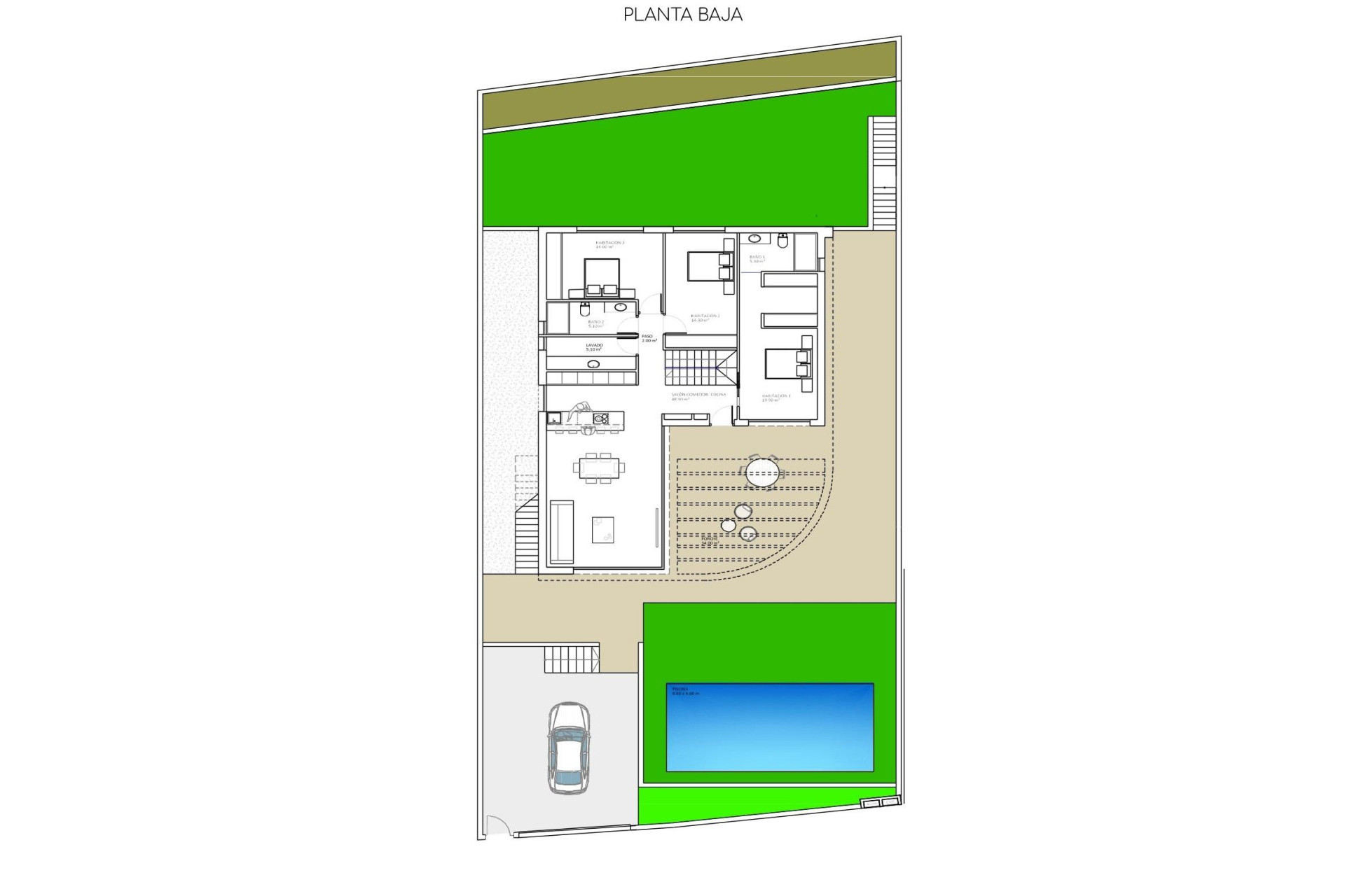 Nieuwbouw woningen - 3. Halfvrijstaand huis - Finestrat - Costa Blanca Noord